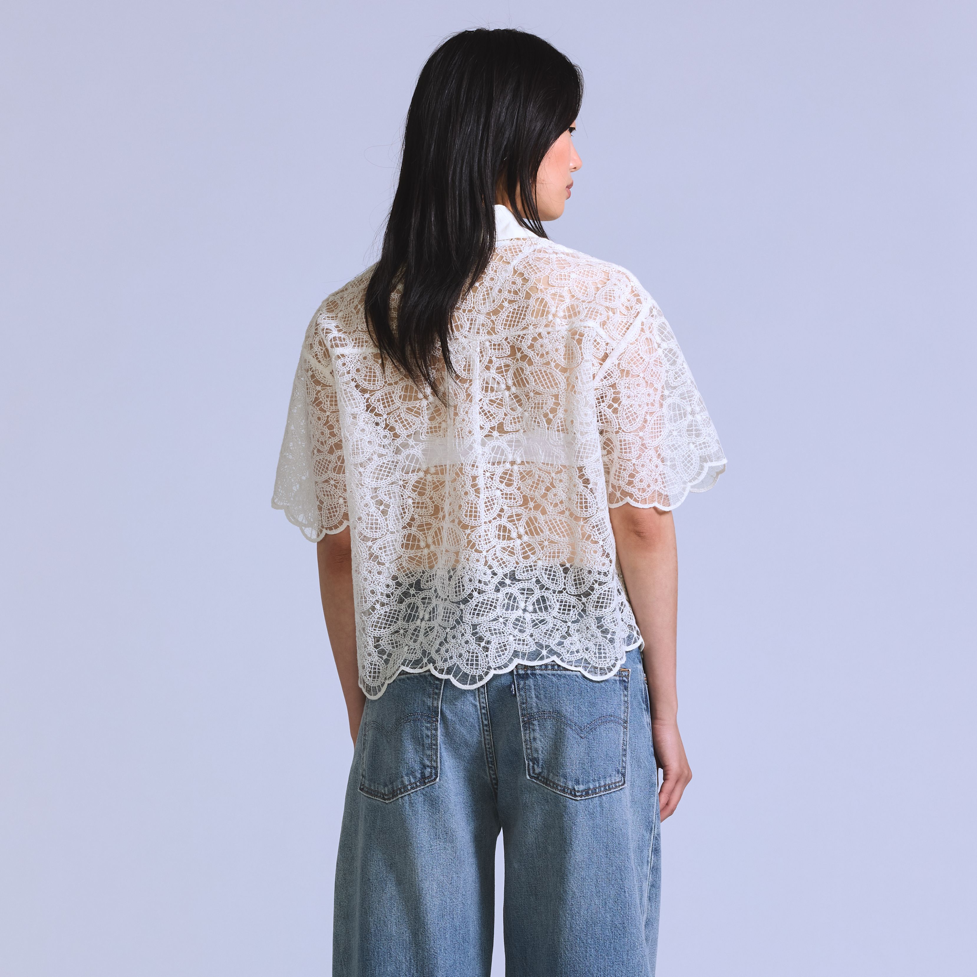 Cropped Short Sleeve Shirt 5