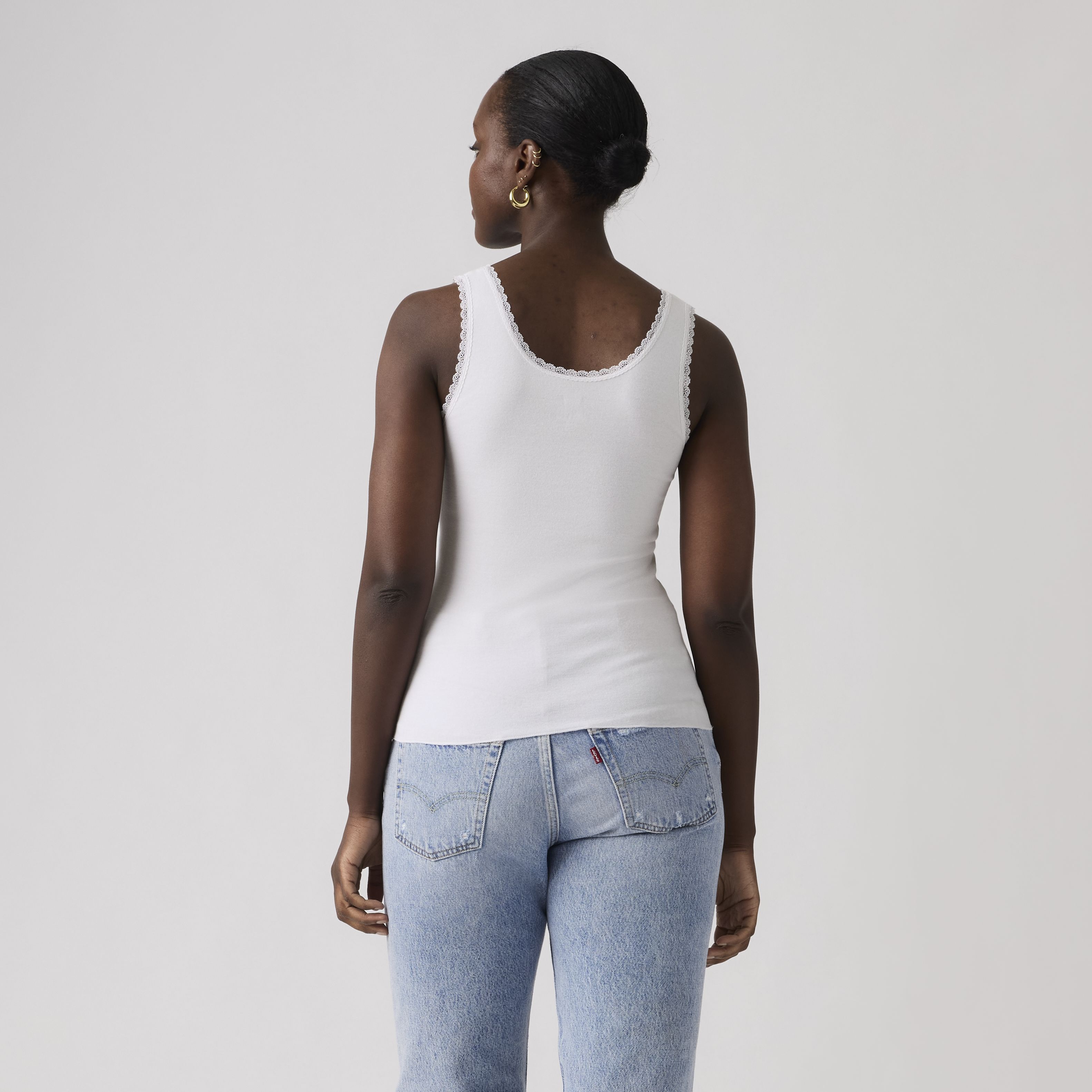 Graphic Lace Tank Top 4