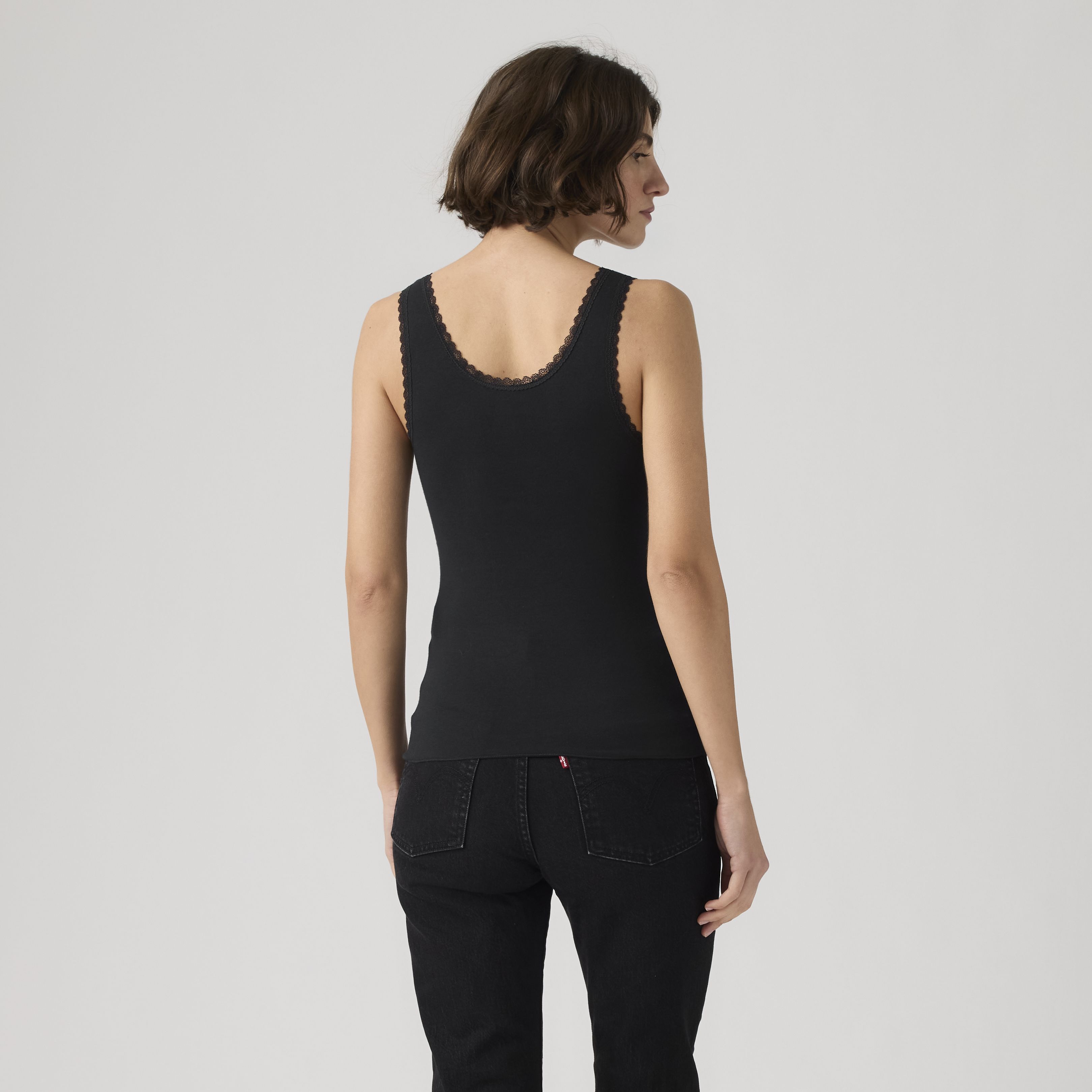 Graphic Lace Tank Top 4