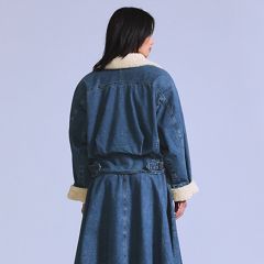 Sherpa Earhart Flight Jacket — Earhart Jacket - Blue 4