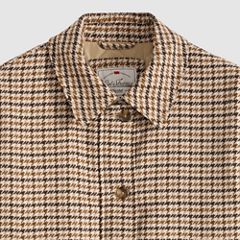 Billie Houndstooth Coat — Siggi Check Java Plaid_As Flr - Multi-Color 7