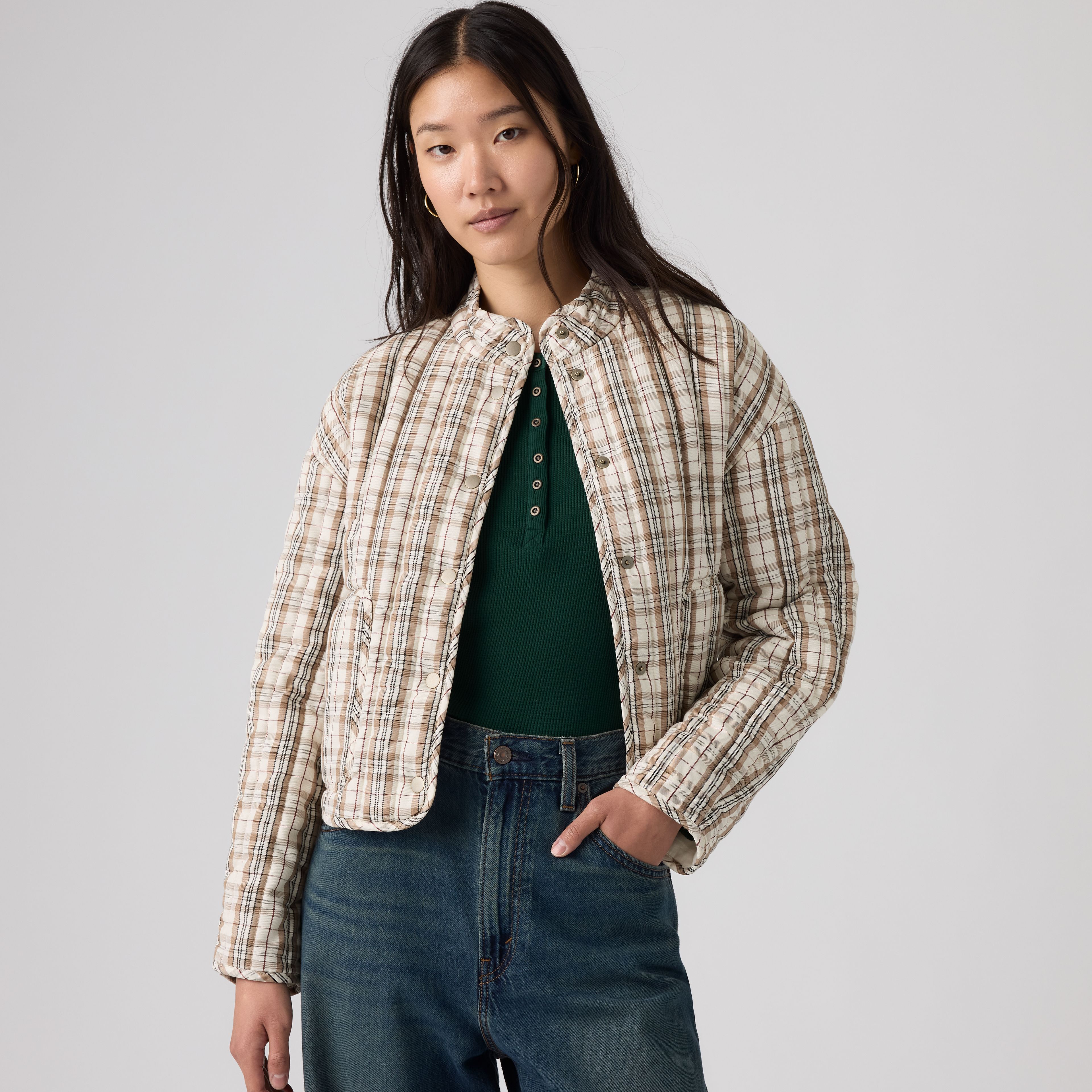Lana Quilted Liner Jacket