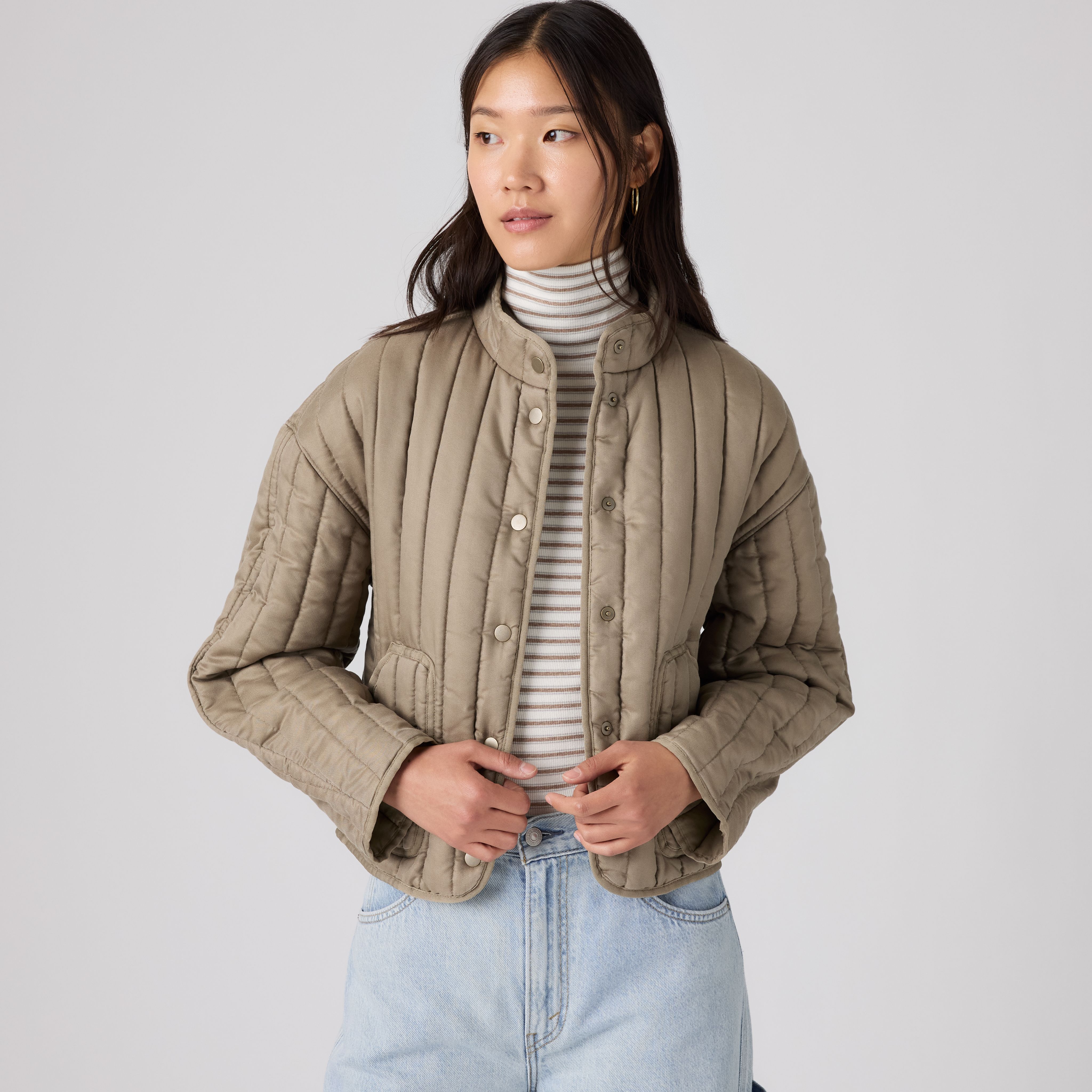 Lana Quilted Liner Jacket 1