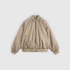 Ruth Fashion Bomber Jacket — Fallen Rock - Brown 5