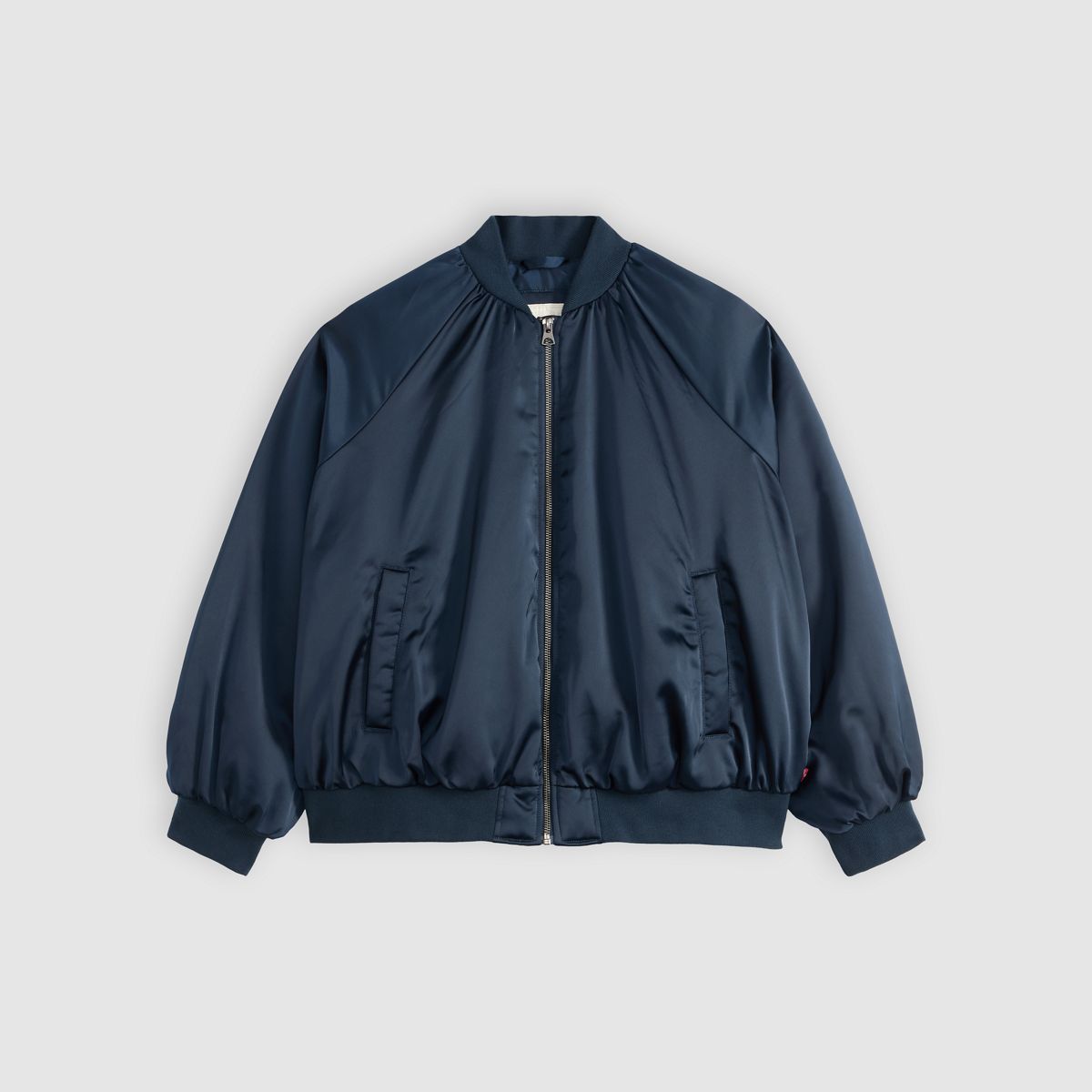 Ruth Fashion Bomber Jacket — Navy Blazer - Blue