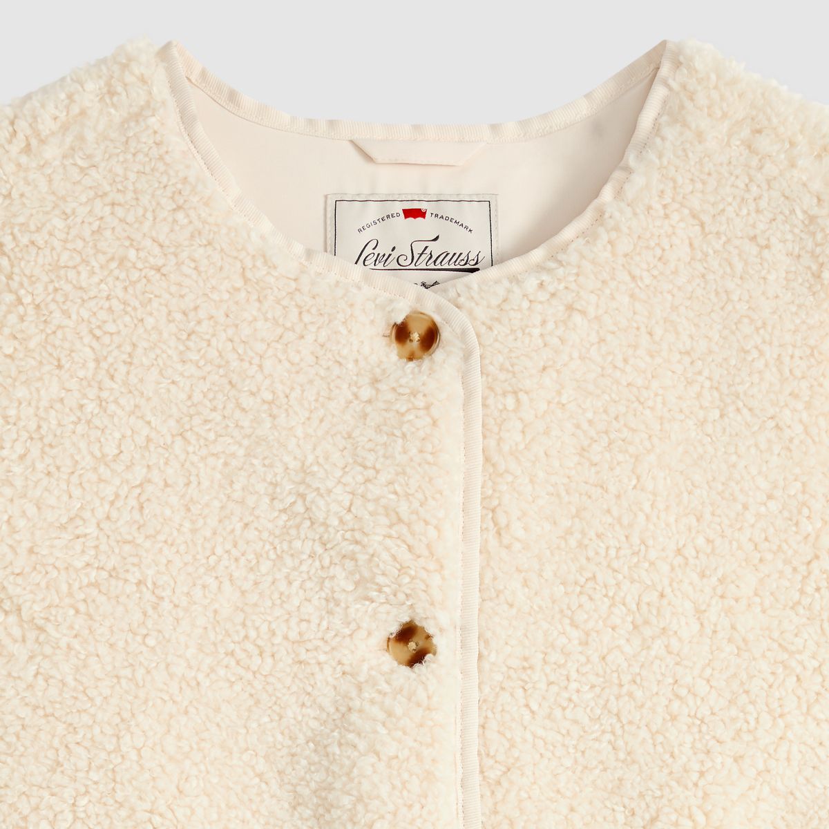 Rema Sherpa Vest — White Swan - White