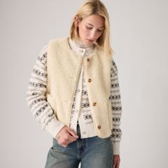 Rema Sherpa Vest — White Swan - White 1