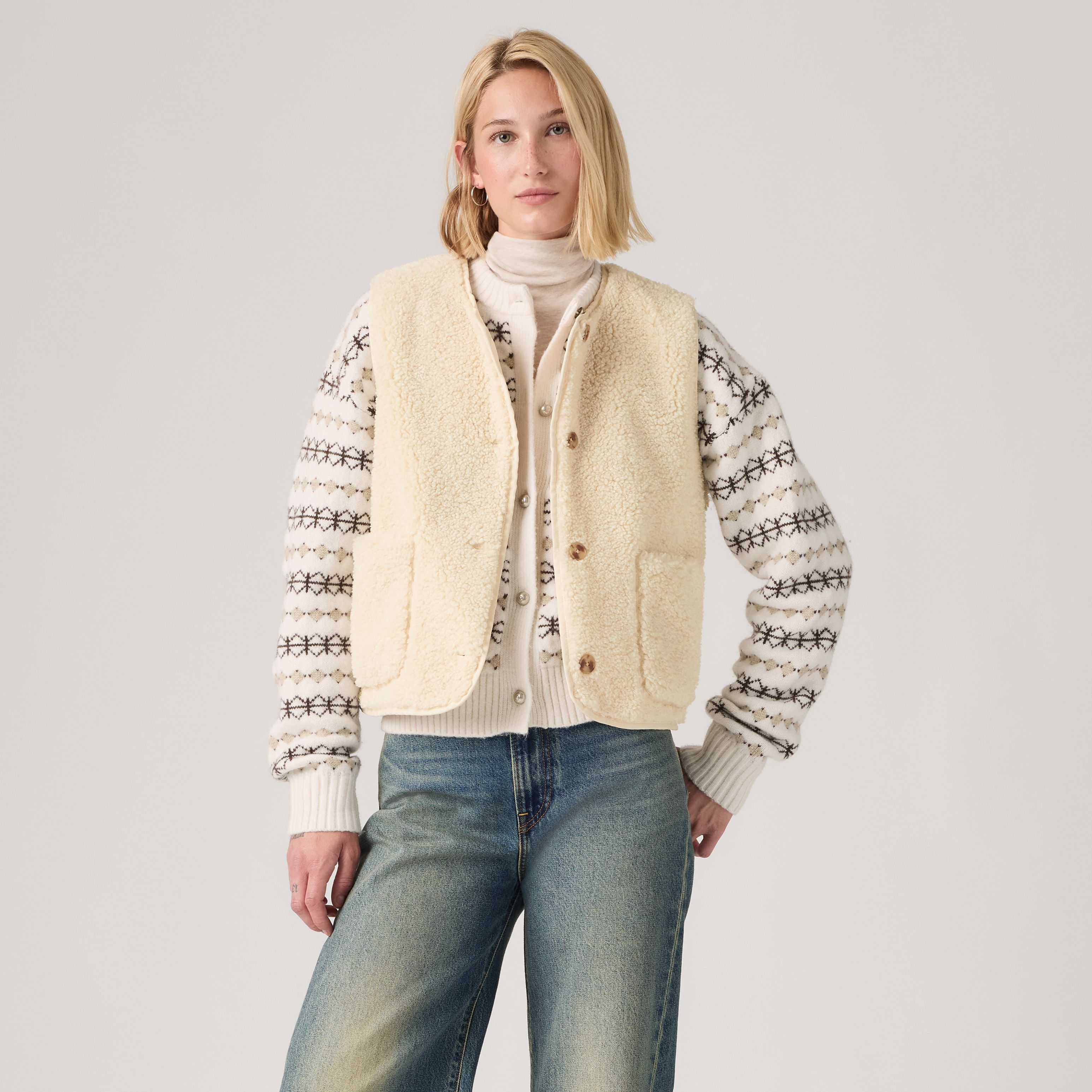Rema Sherpa Vest 1
