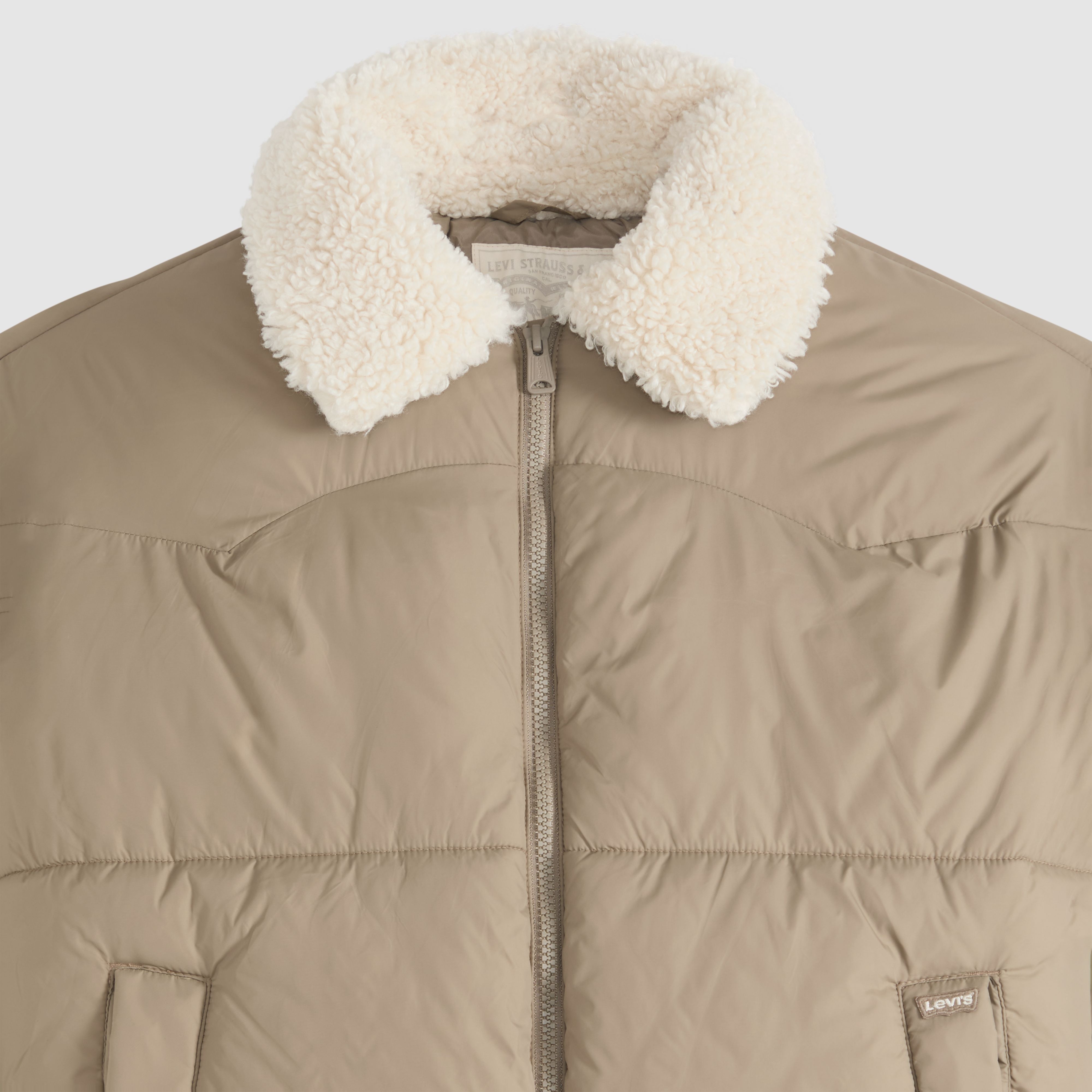 Palmer Sherpa Puffer Jacket 6