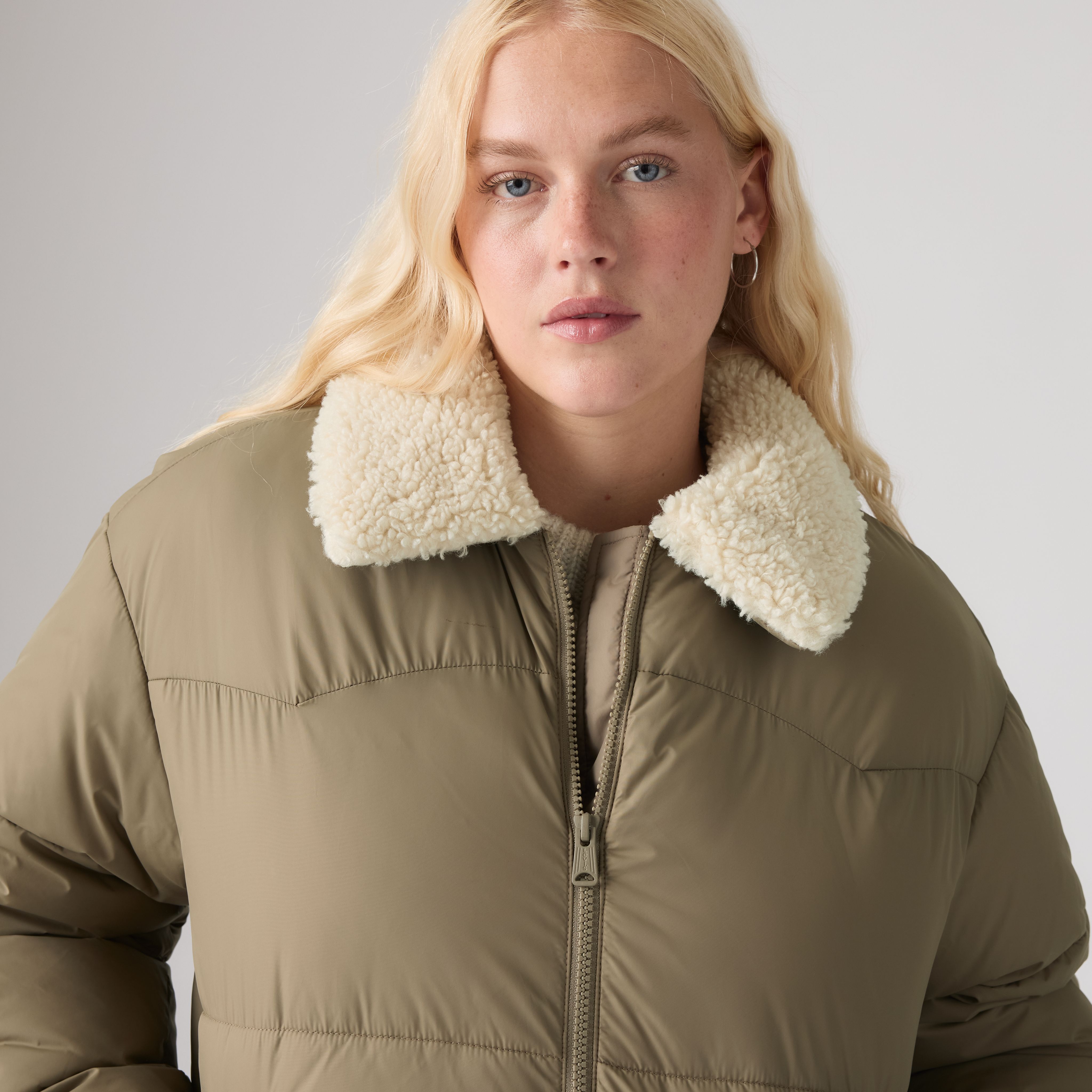 Palmer Sherpa Puffer Jacket 2