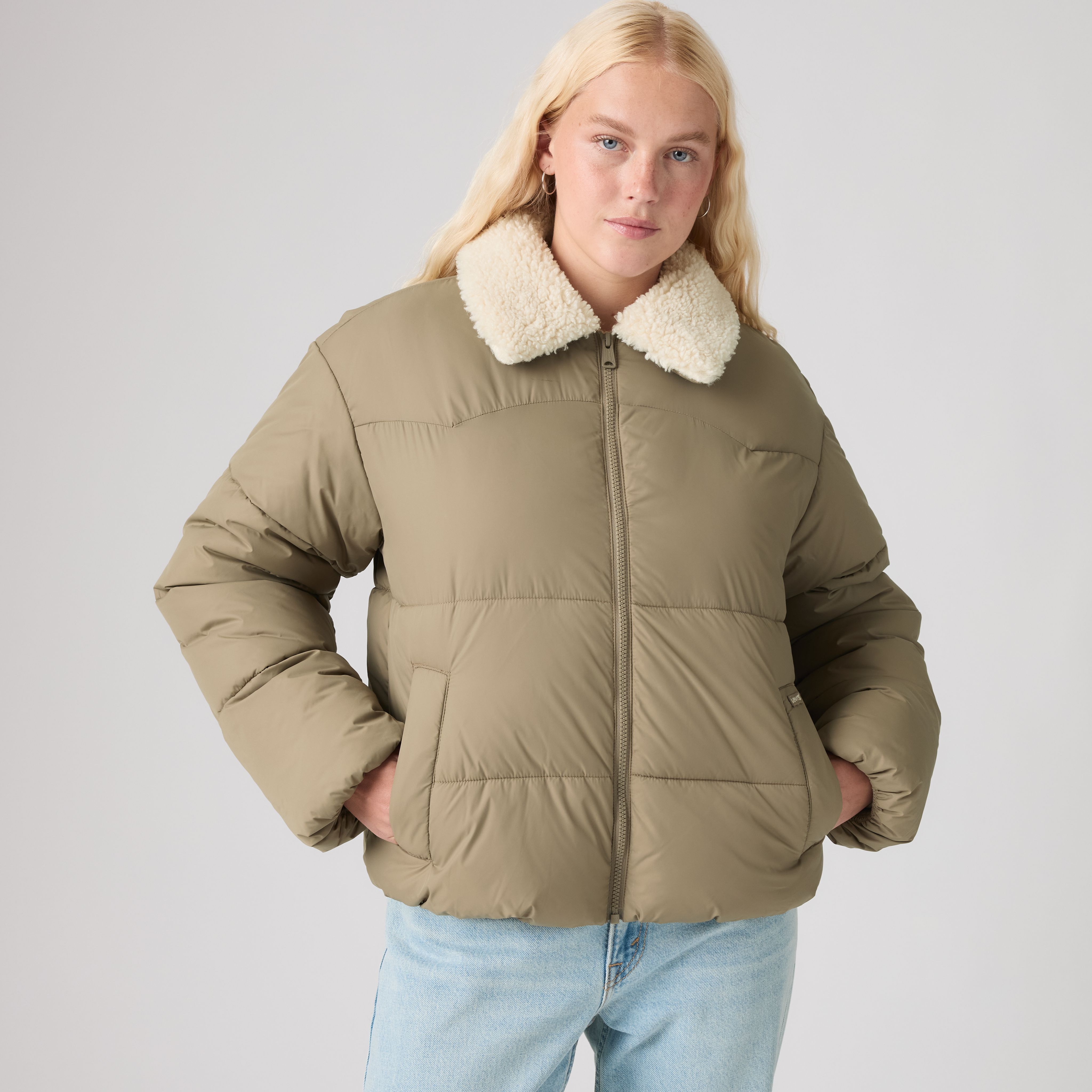 Palmer Sherpa Puffer Jacket 7