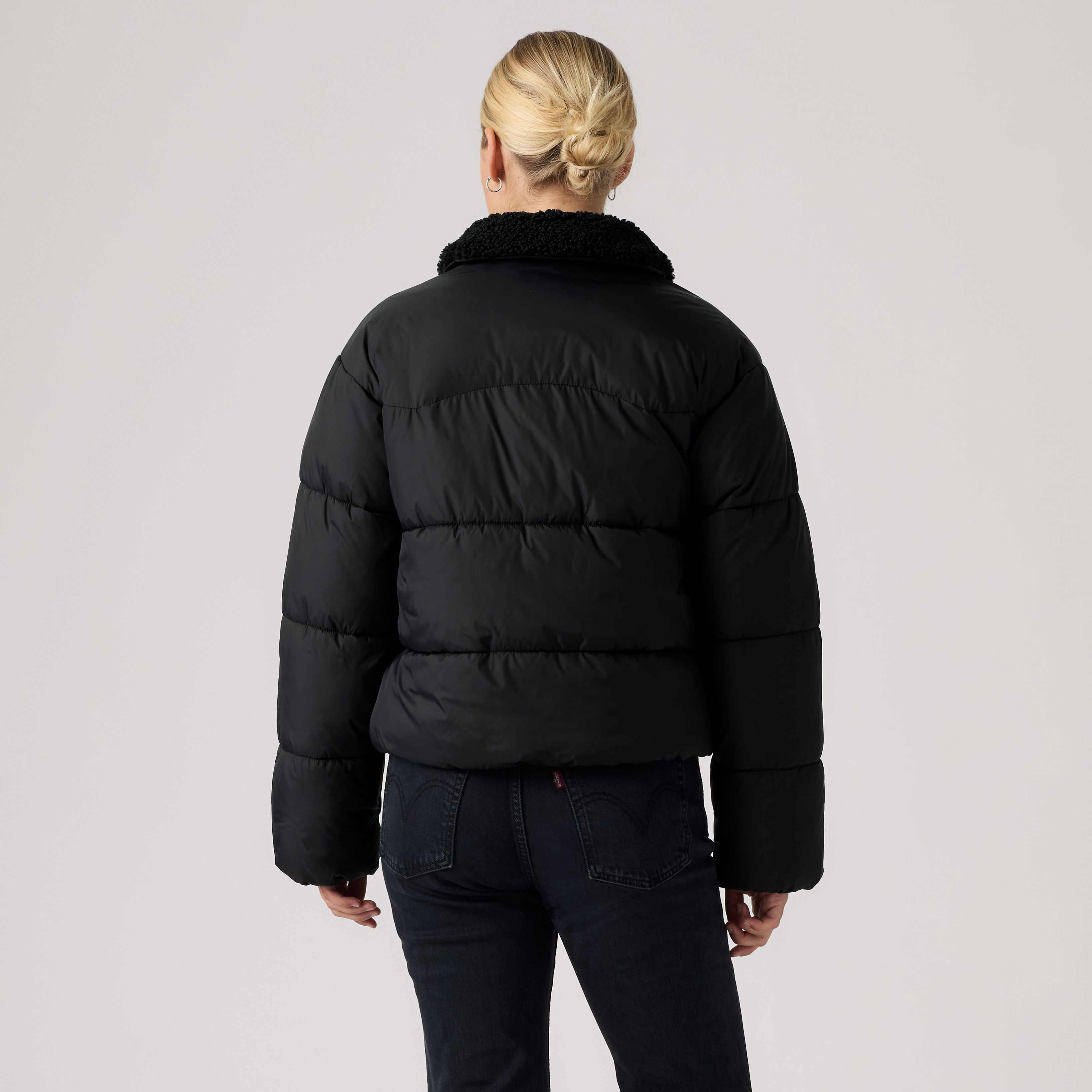 Palmer Sherpa Puffer Jacket 4