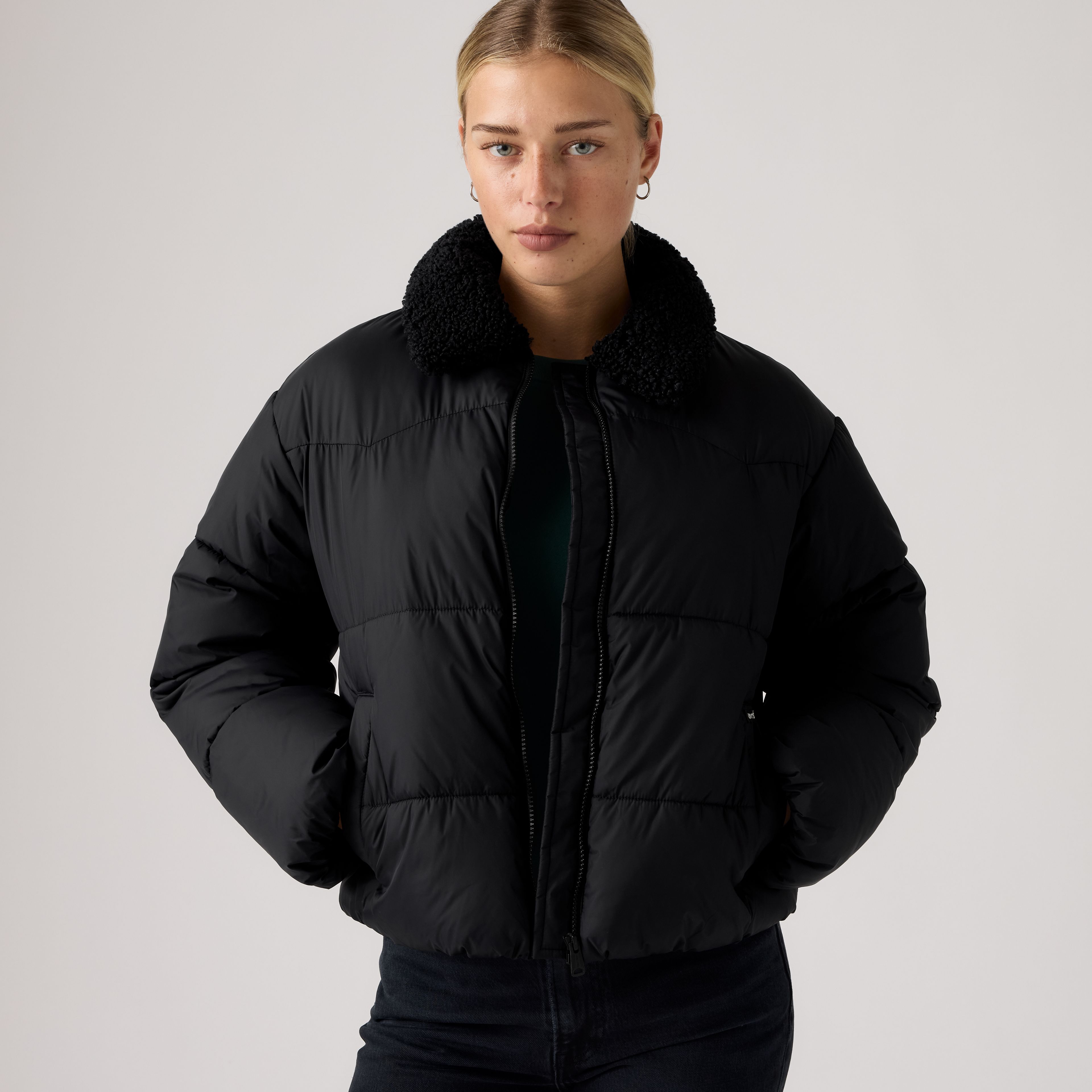 Palmer Sherpa Puffer Jacket