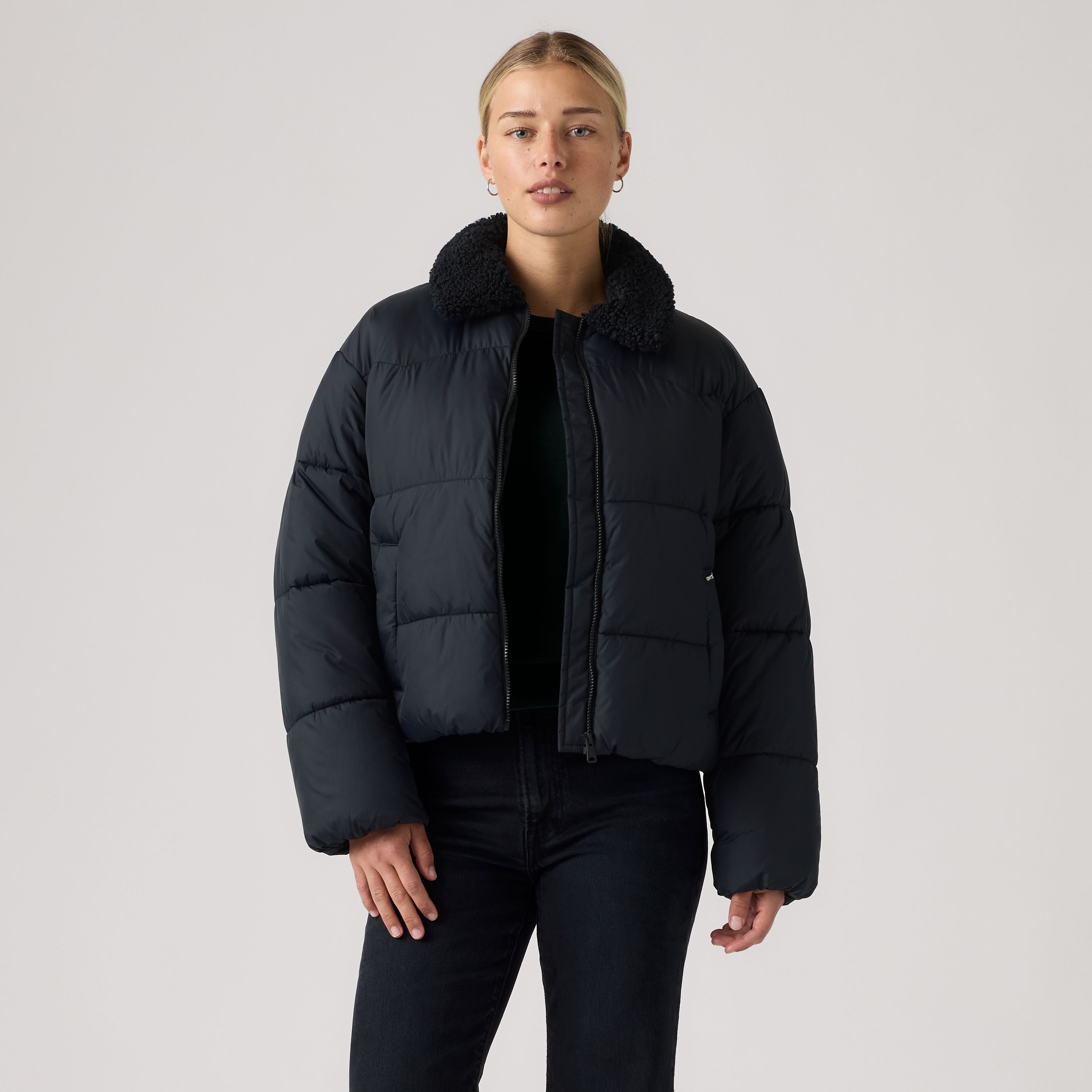 Palmer Sherpa Puffer Jacket 3