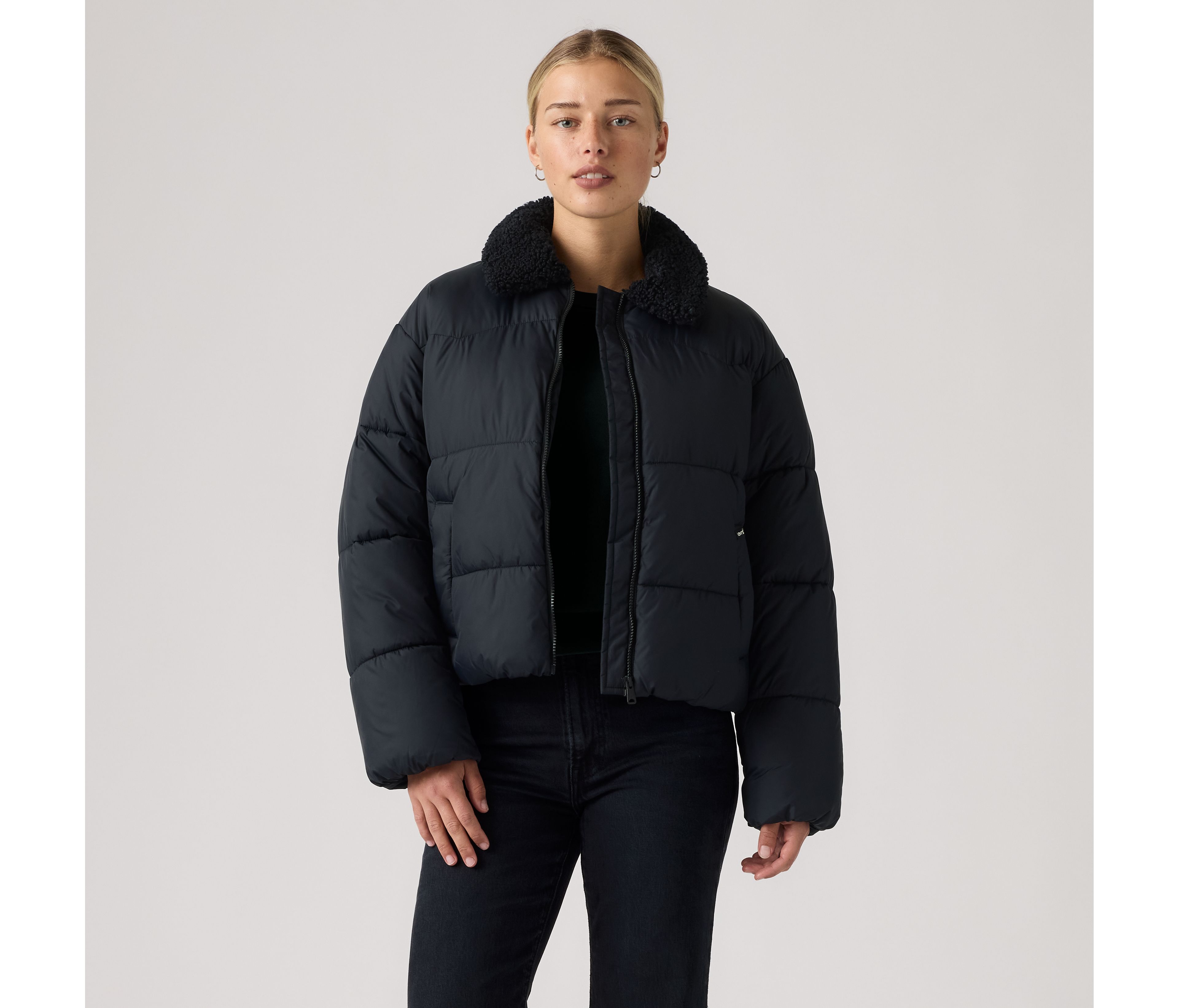 Palmer Sherpa Puffer Jacket