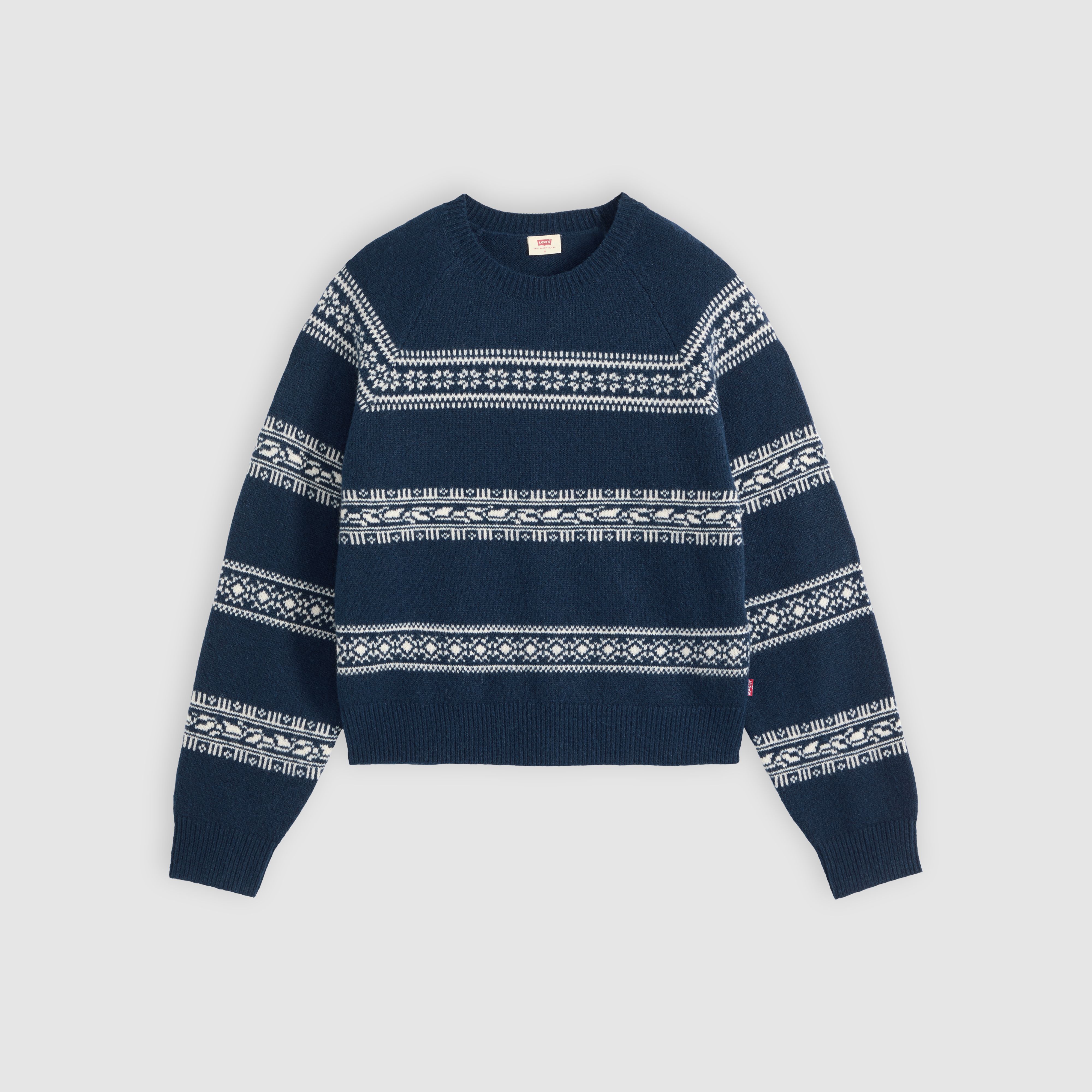 Jolie Fairisle Crewneck Sweater 5