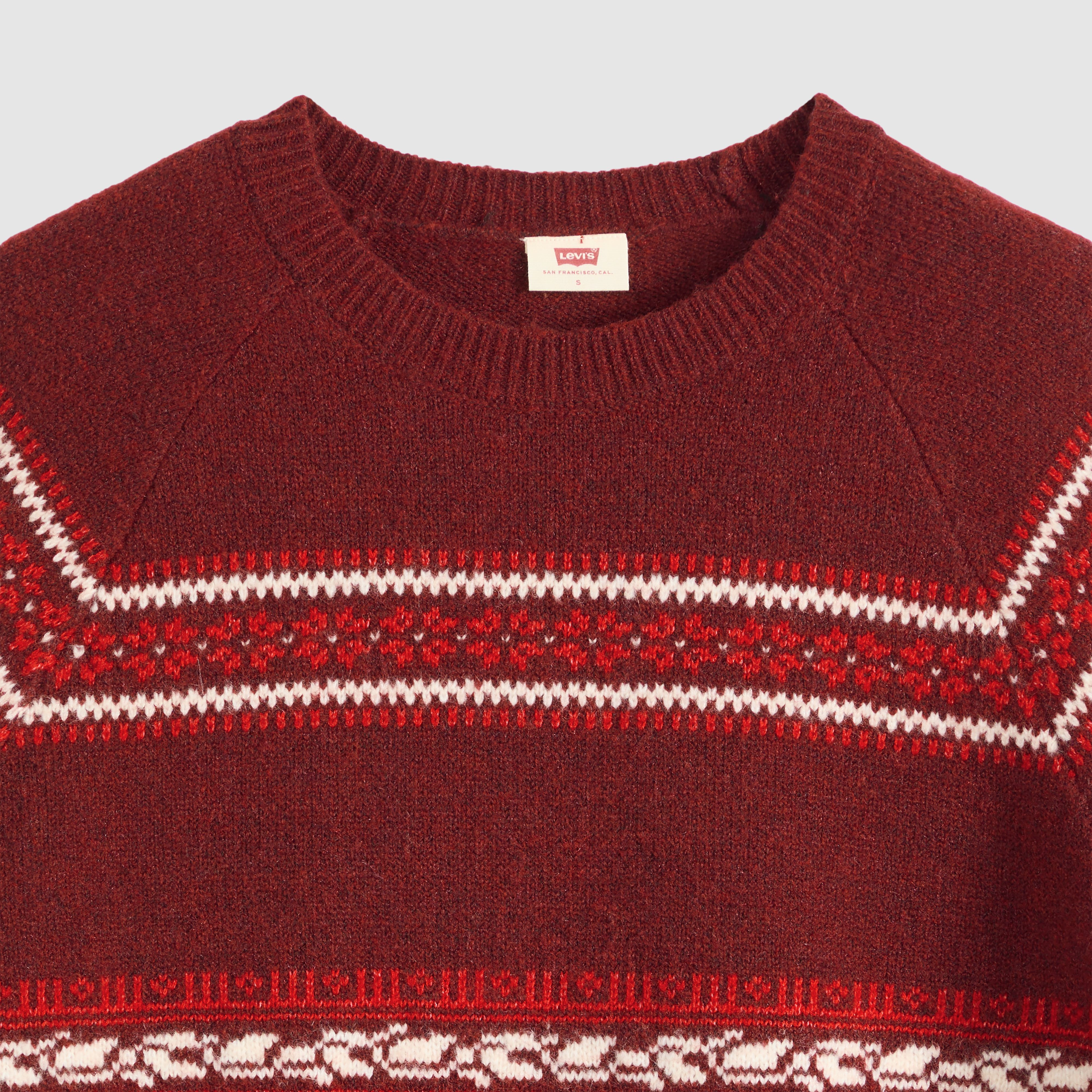 Jolie Fairisle Crewneck Sweater 6