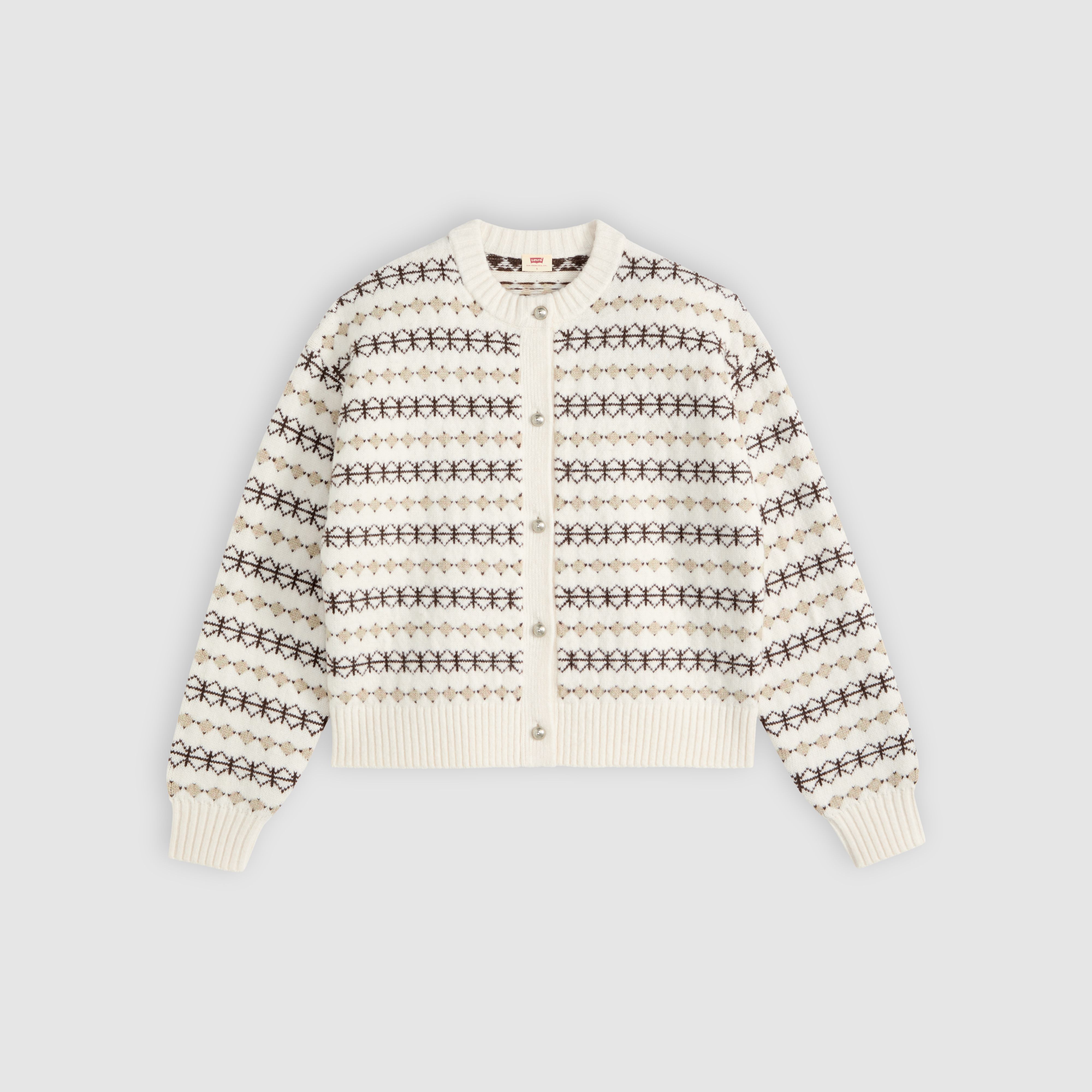 Charlotte Crewneck Cardigan 1