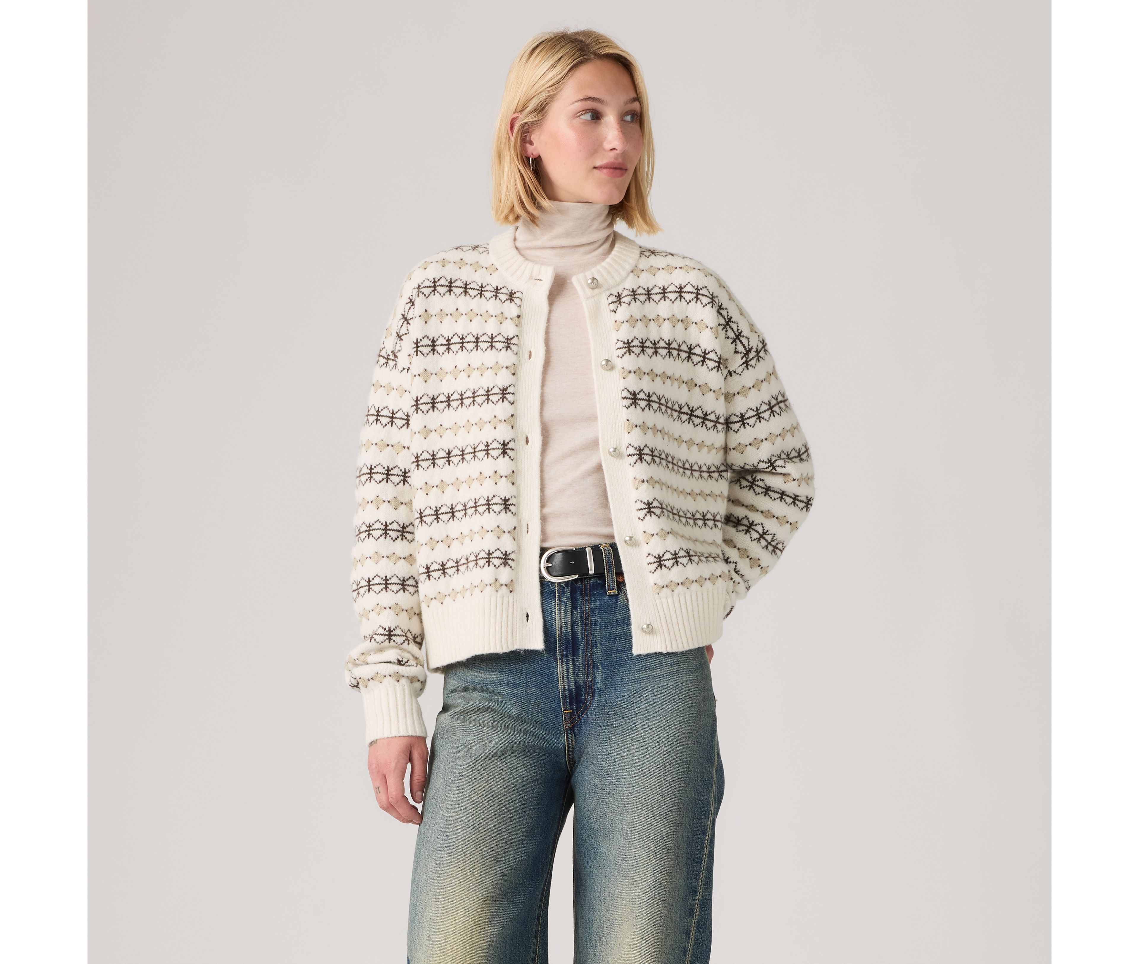 Charlotte Crewneck Cardigan