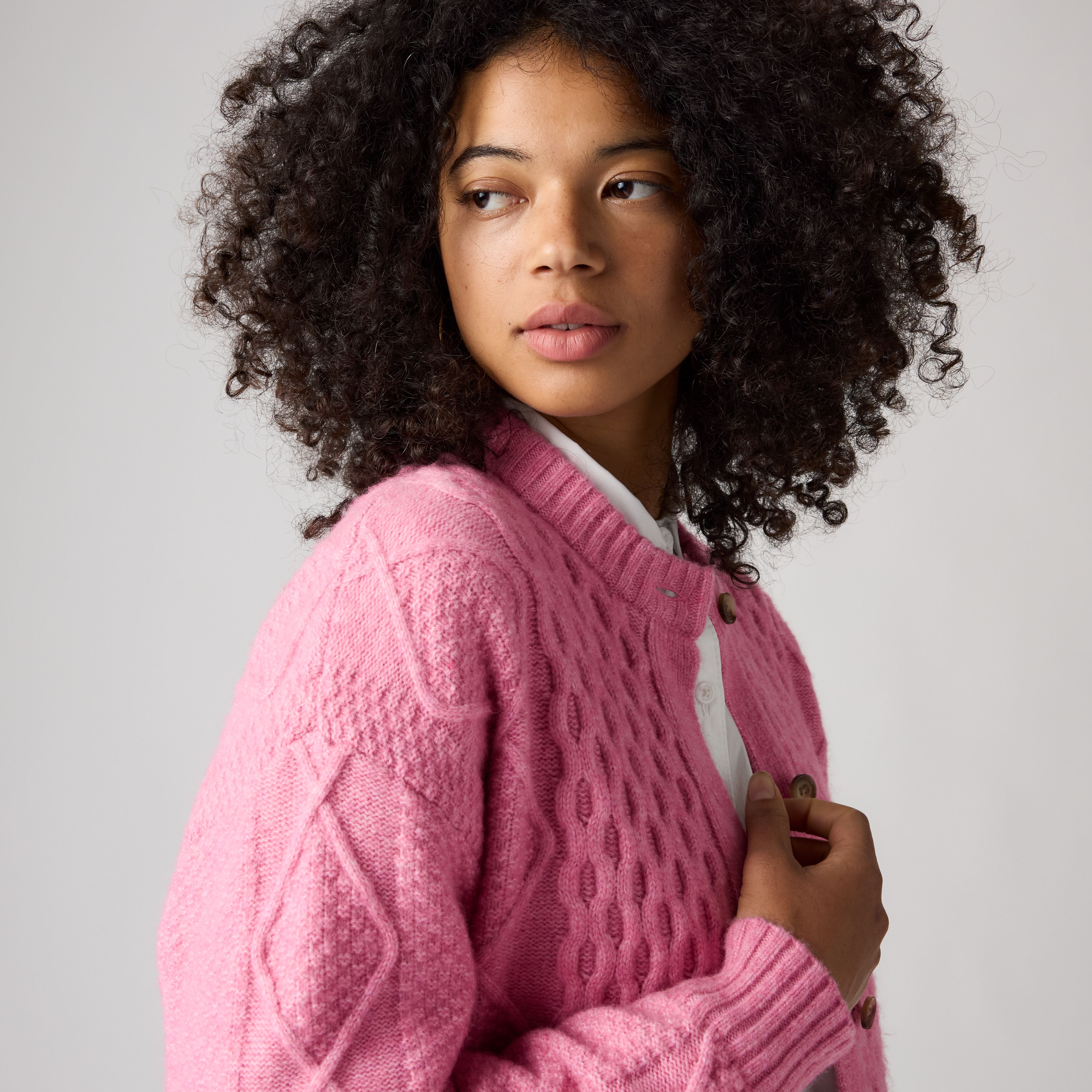 Charlotte Crewneck Cardigan 2