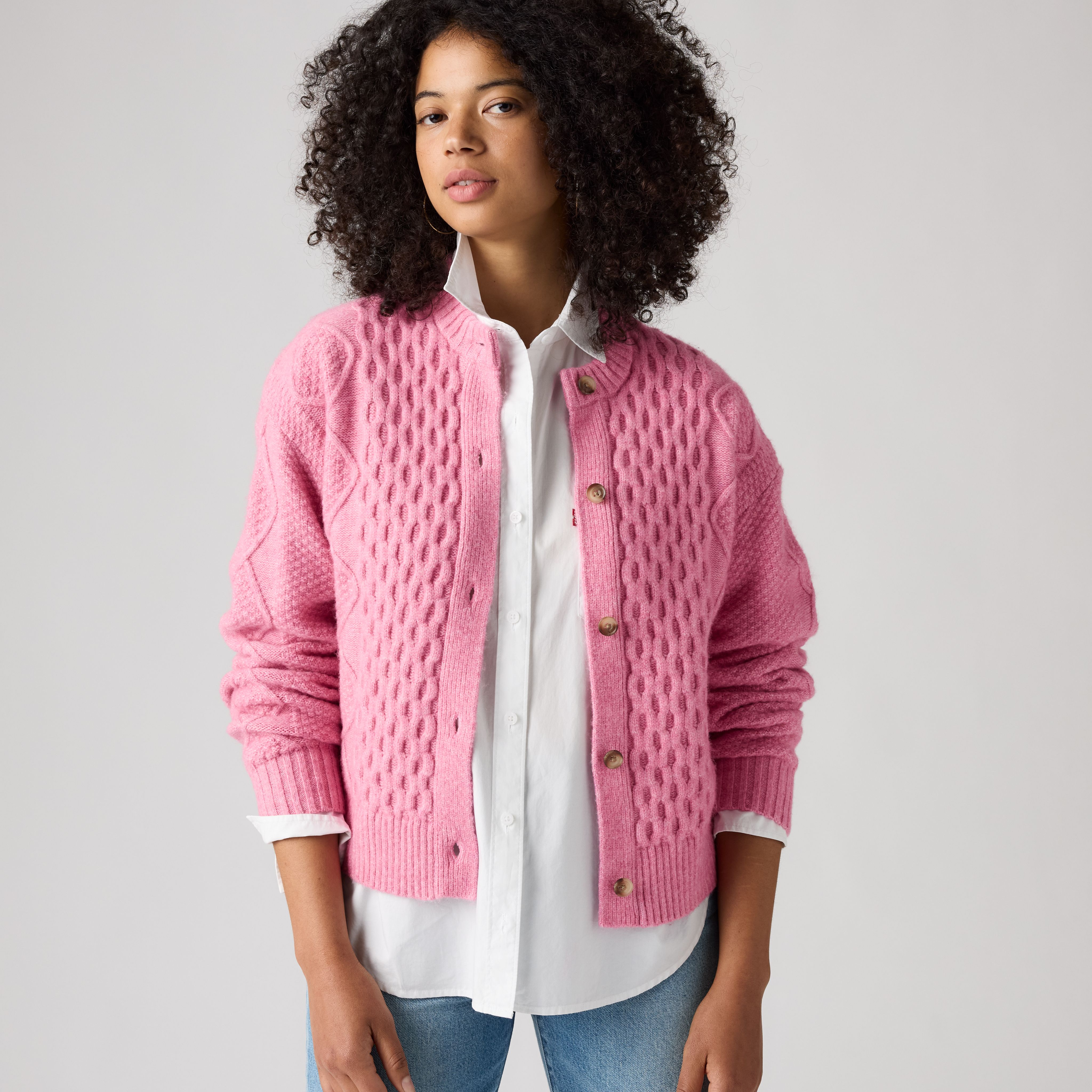 Charlotte Crewneck Cardigan 1