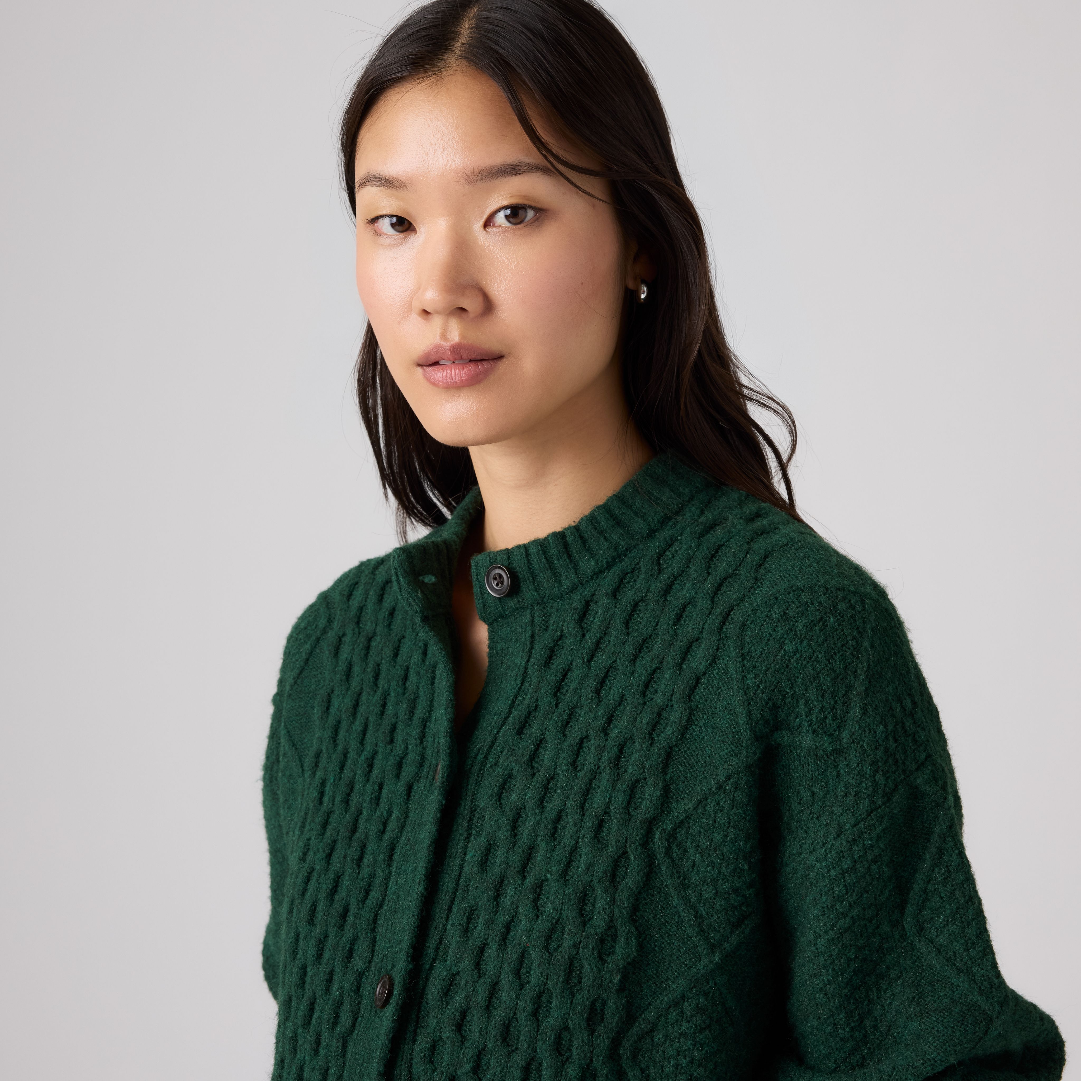 Charlotte Crewneck Cardigan 2