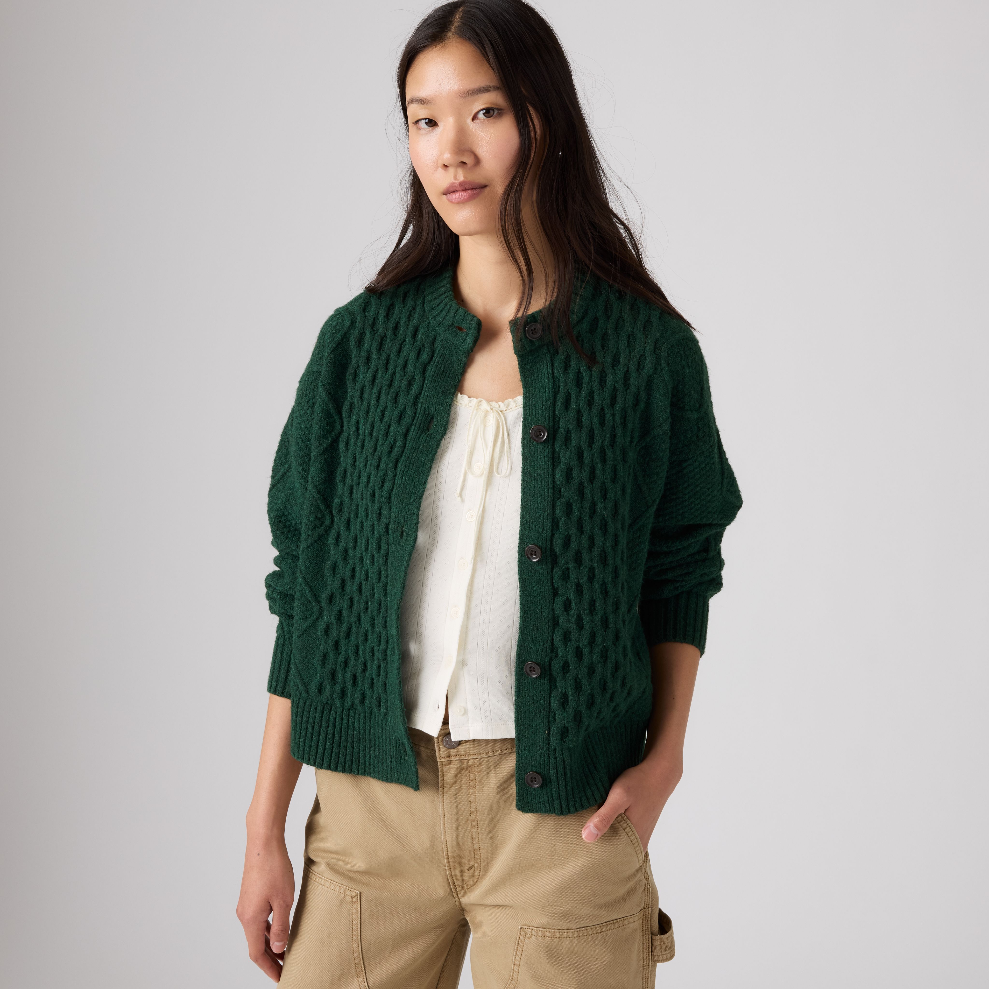 Charlotte Crewneck Cardigan 4