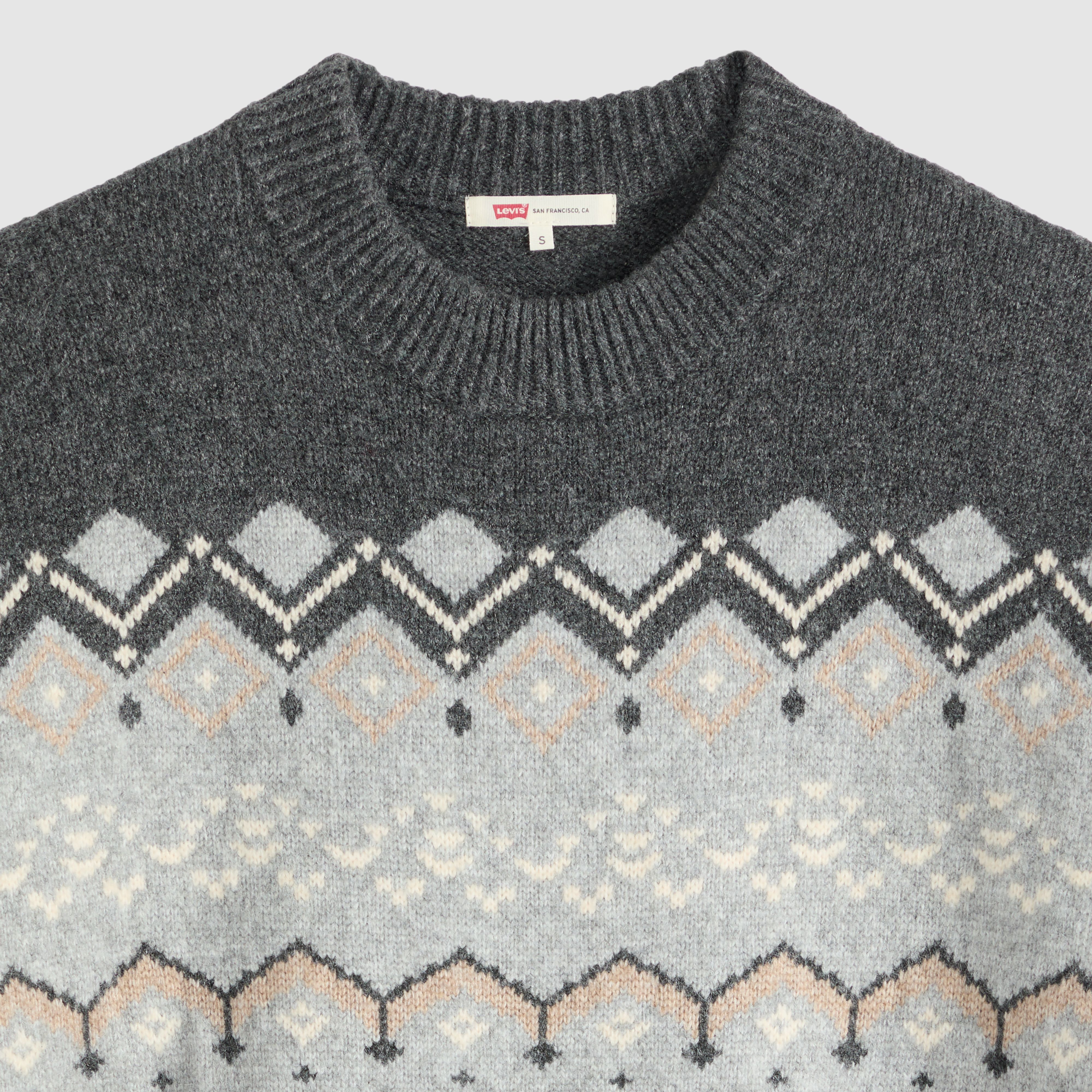 Charlotte Fairisle Crewneck Sweater 6