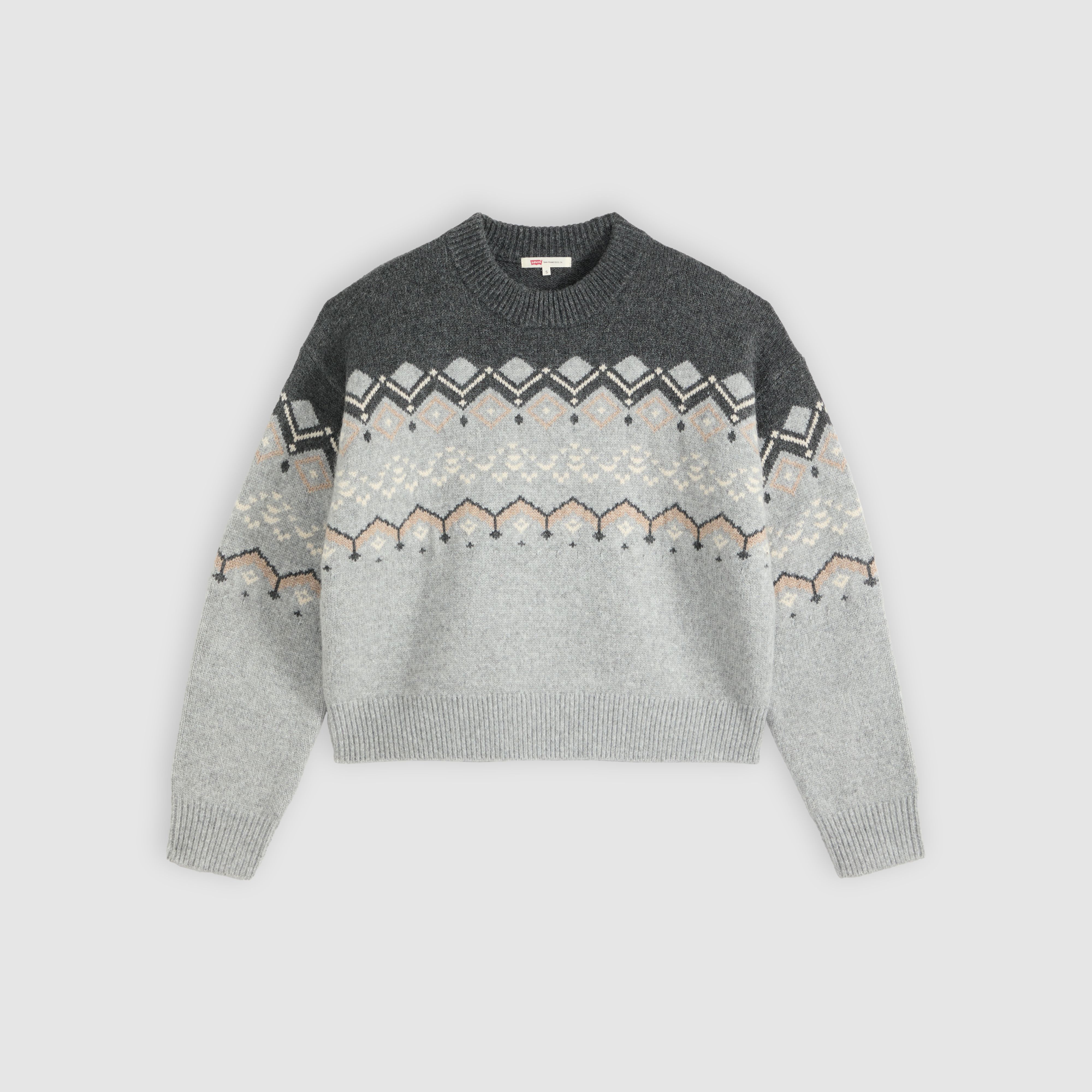 Charlotte Fairisle Crewneck Sweater 5
