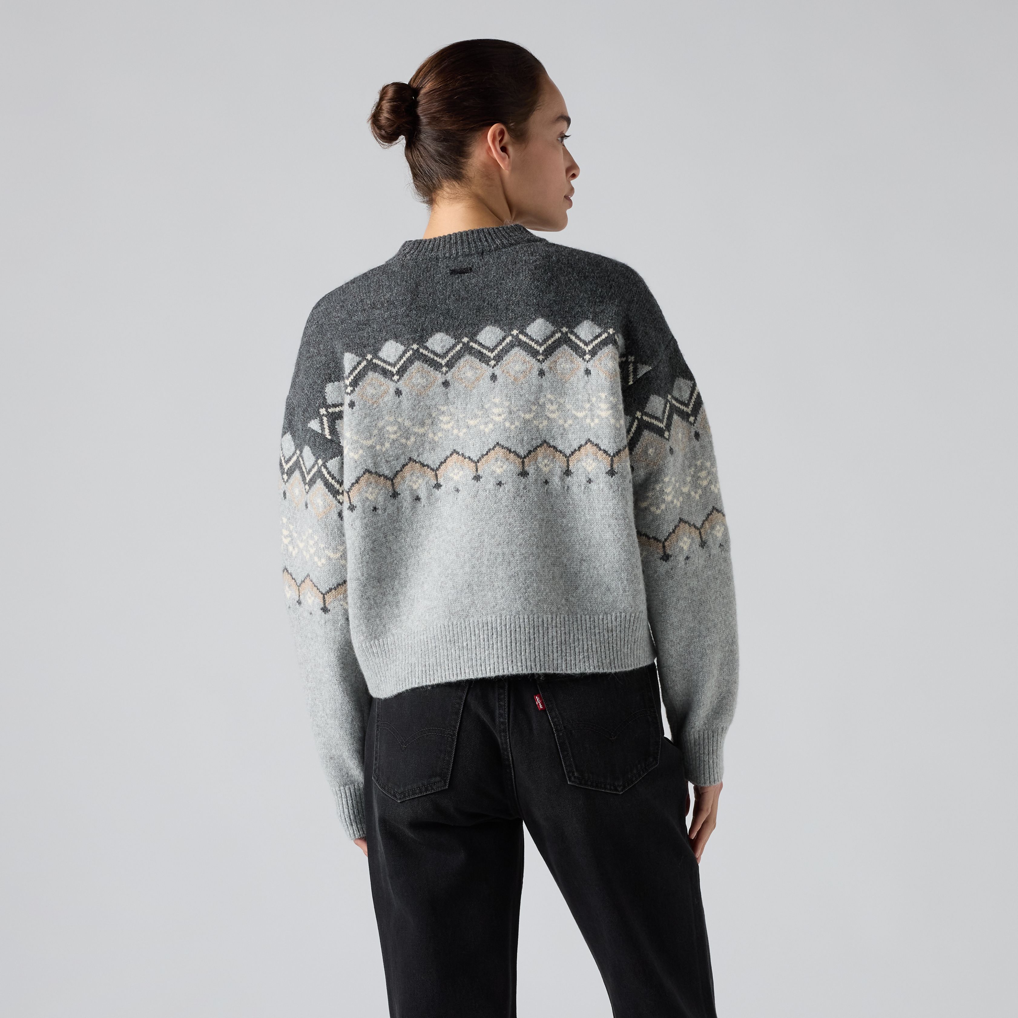 Charlotte Fairisle Crewneck Sweater 4