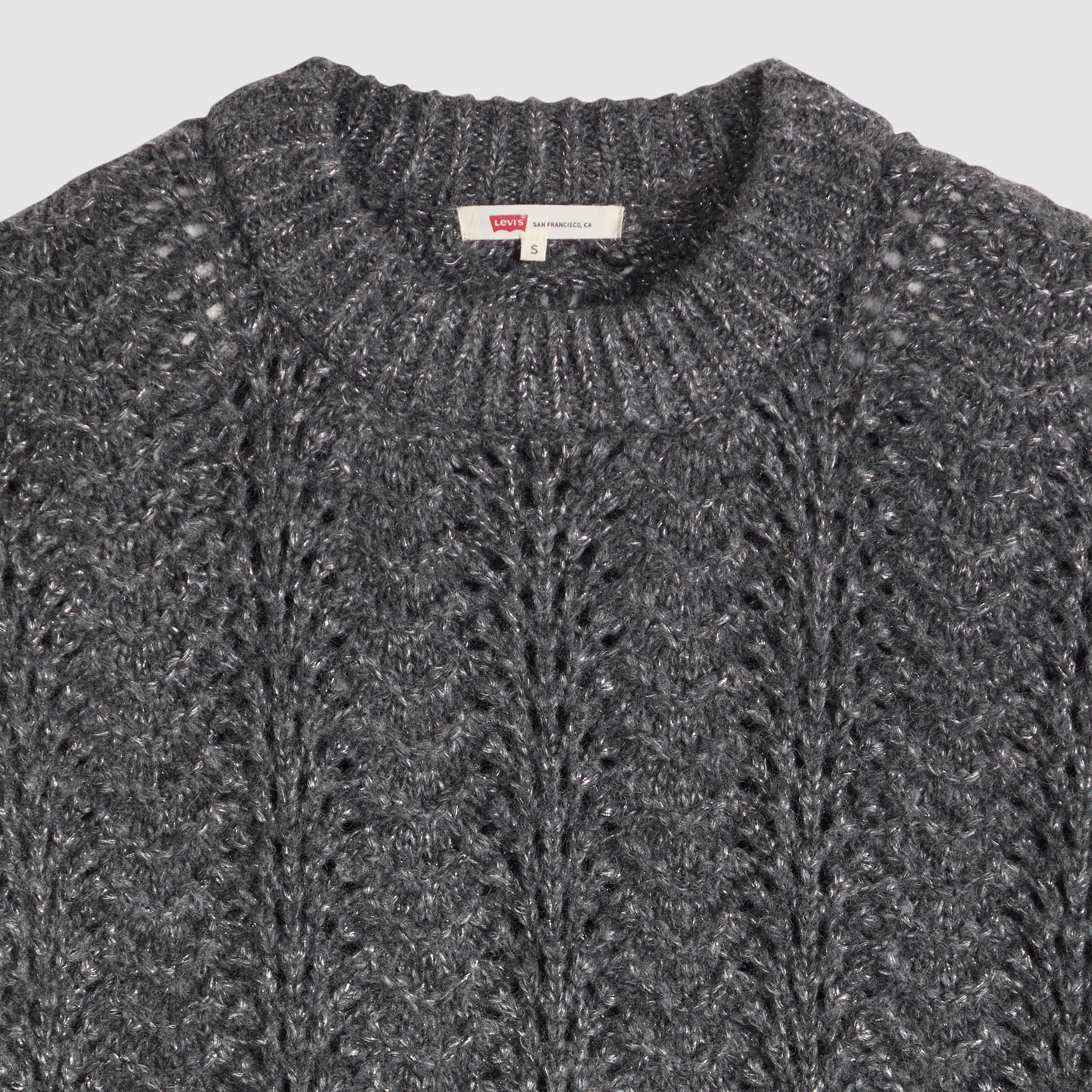 Charlotte Pointelle Crewneck Sweater 6