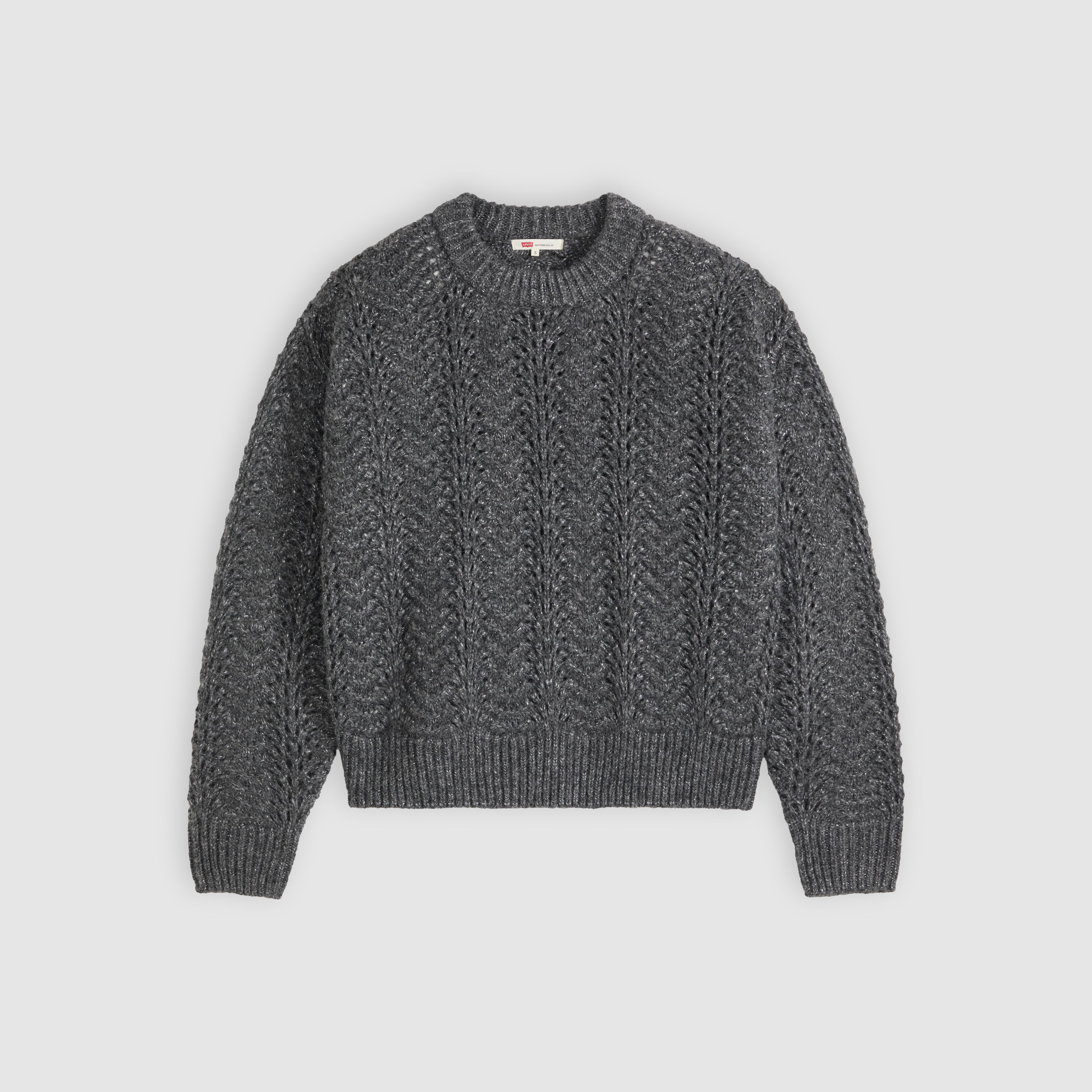 Charlotte Pointelle Crewneck Sweater 5