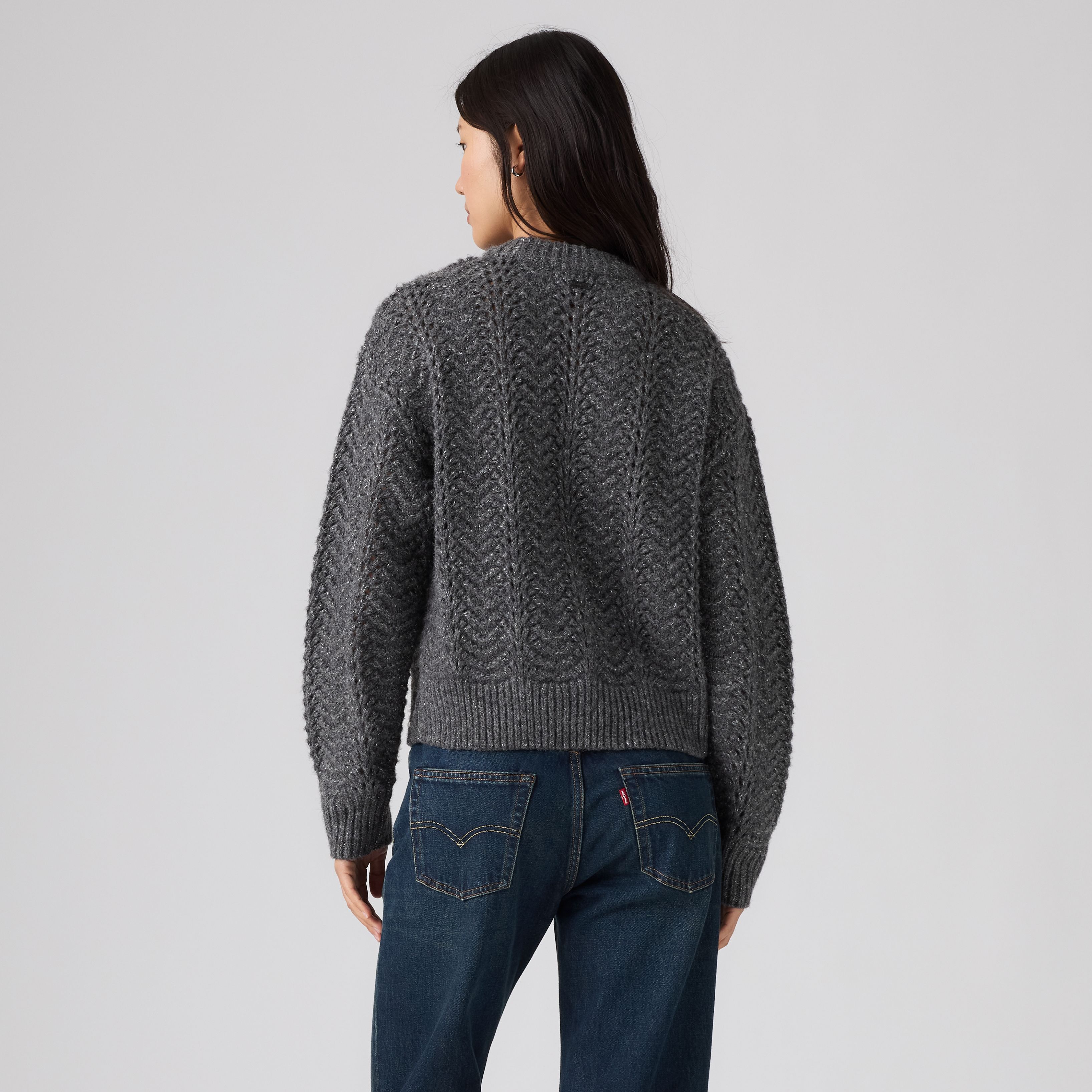 Charlotte Pointelle Crewneck Sweater 4