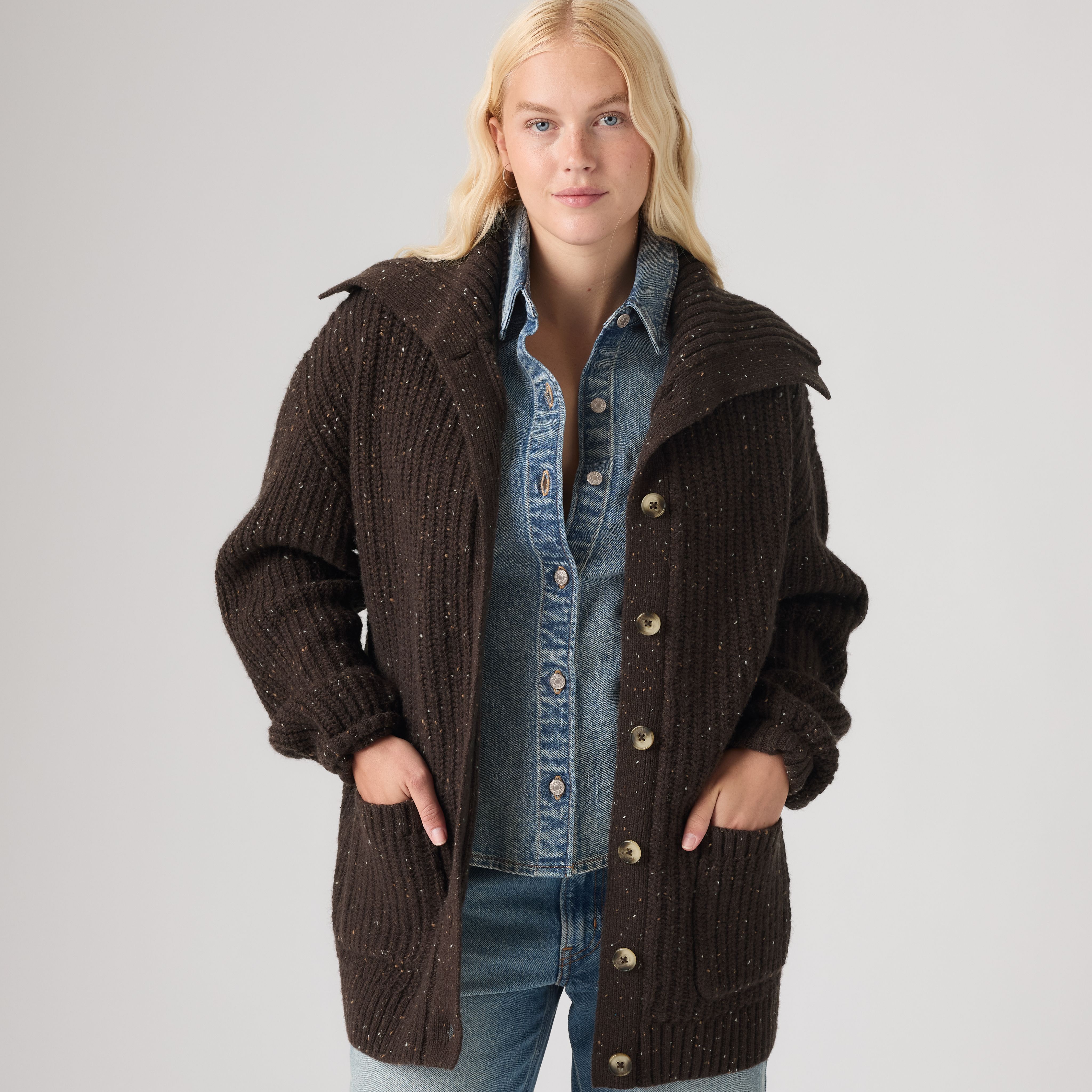 Alya Oversized Sweater Cardigan 1