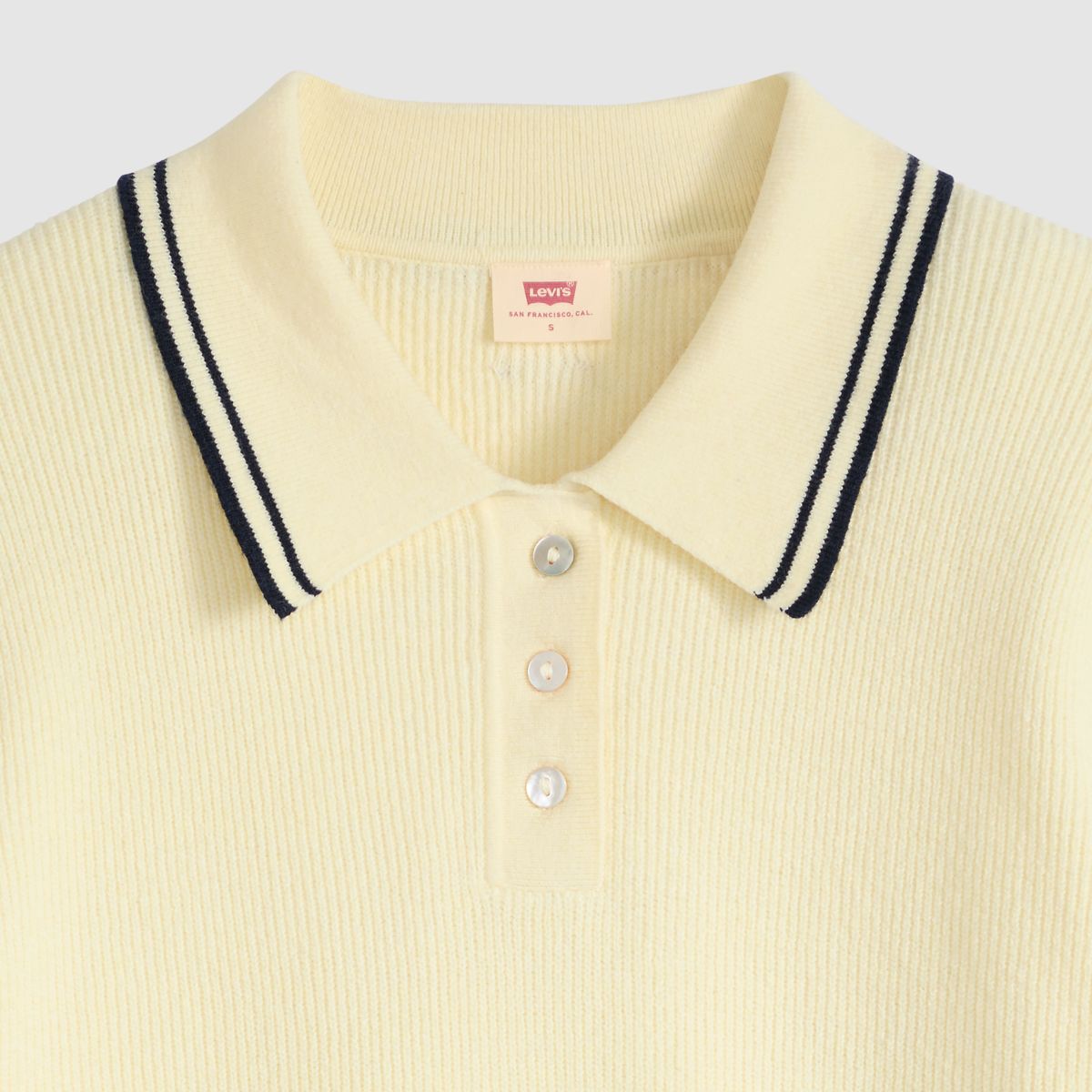 Supersoft Summer Short-Sleeve Polo — Pear Sorbet - Yellow