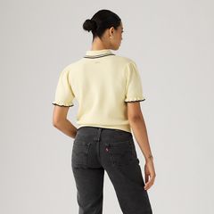 Supersoft Summer Short-Sleeve Polo — Pear Sorbet - Yellow 4