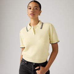 Supersoft Summer Short-Sleeve Polo — Pear Sorbet - Yellow 1