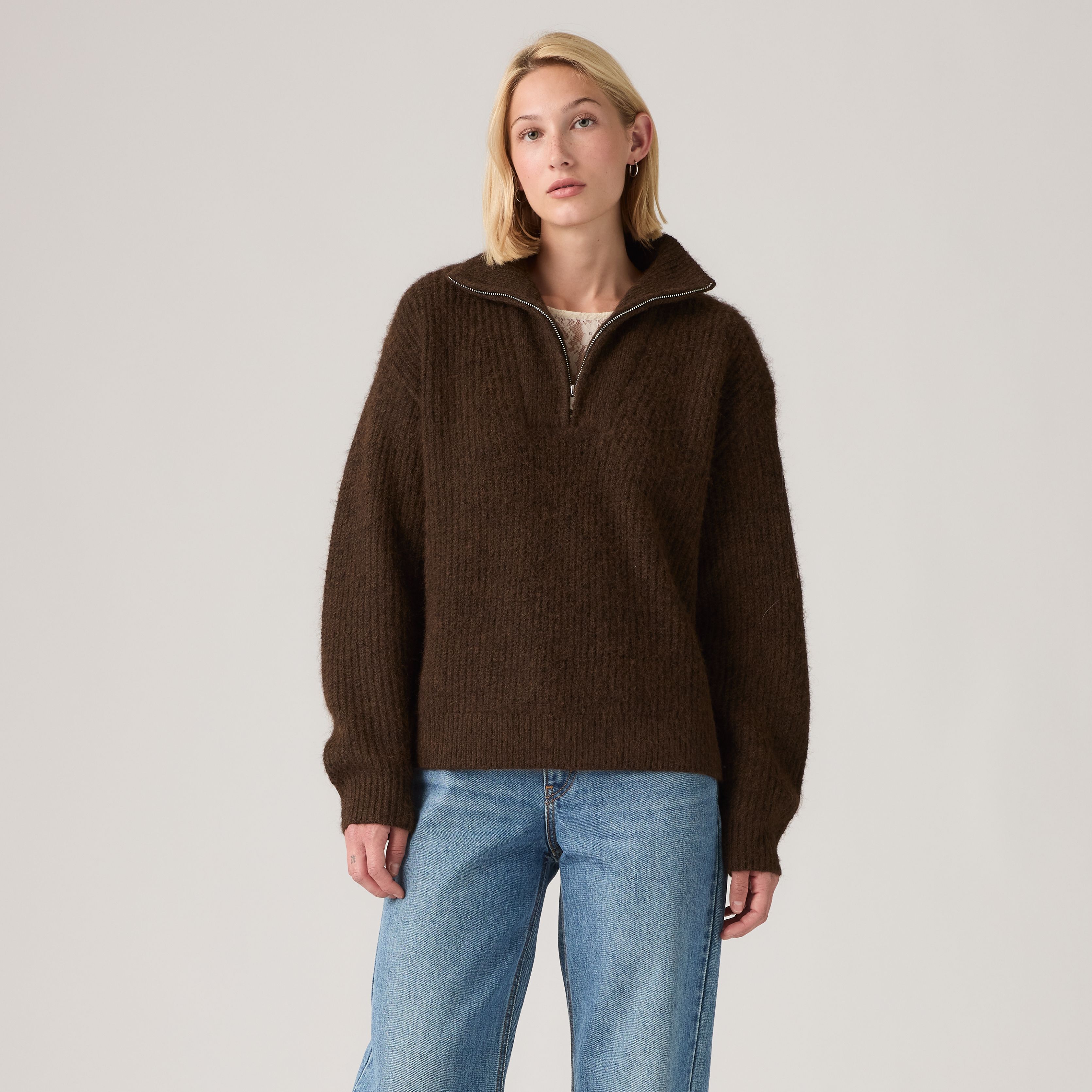 Ava Quarter-Zip Sweater 3