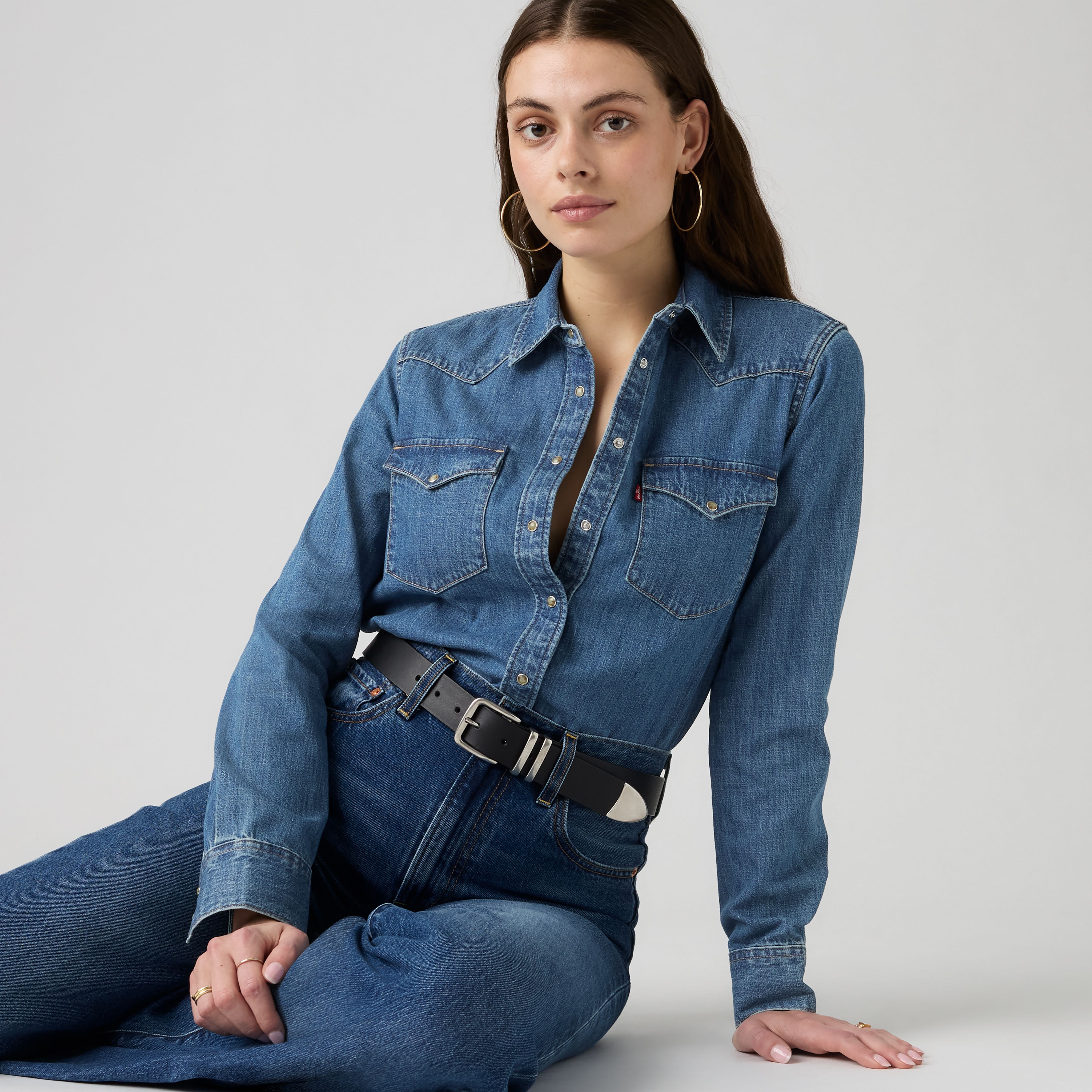 Heritage Western Denim Shirt 1