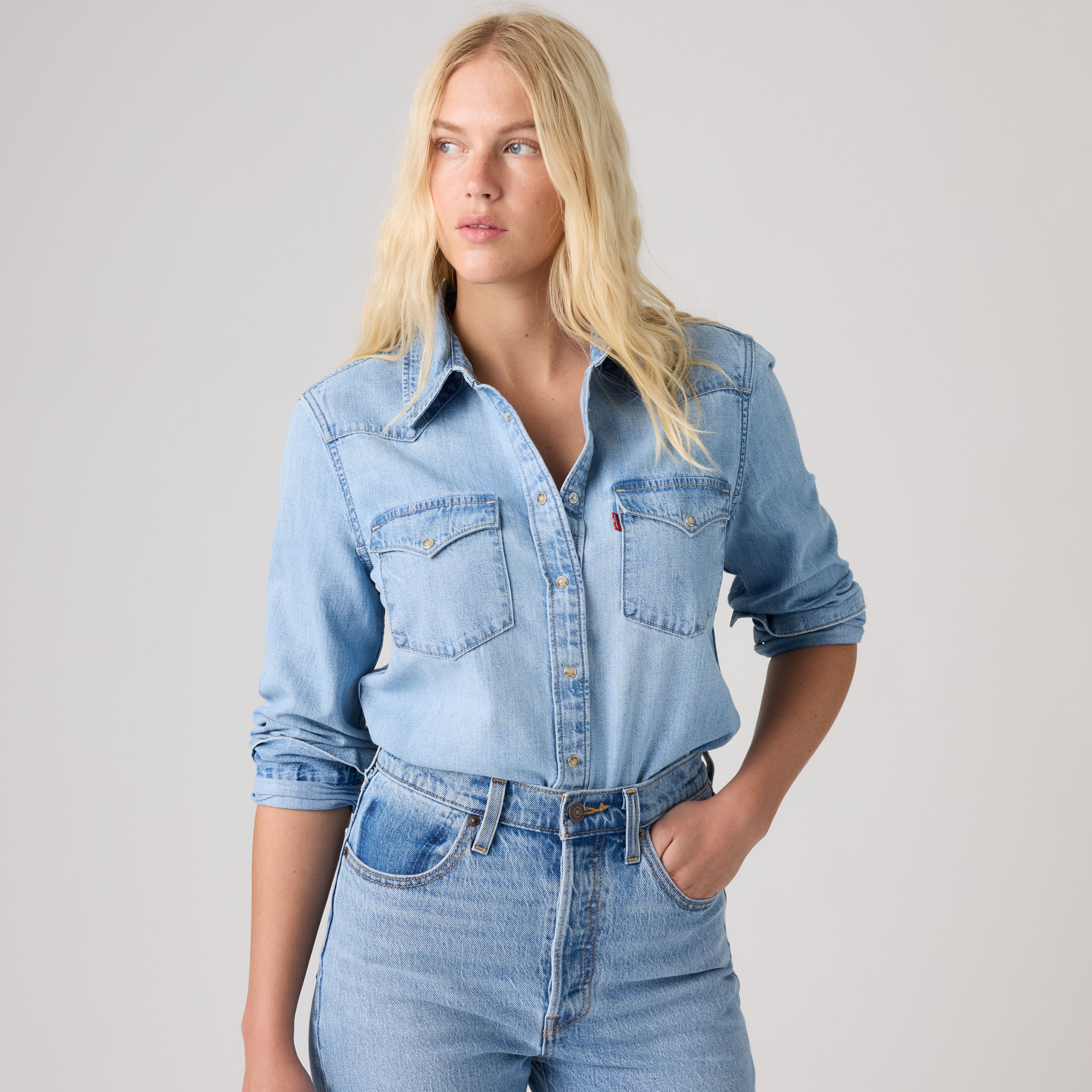 Heritage Western Denim Shirt 1