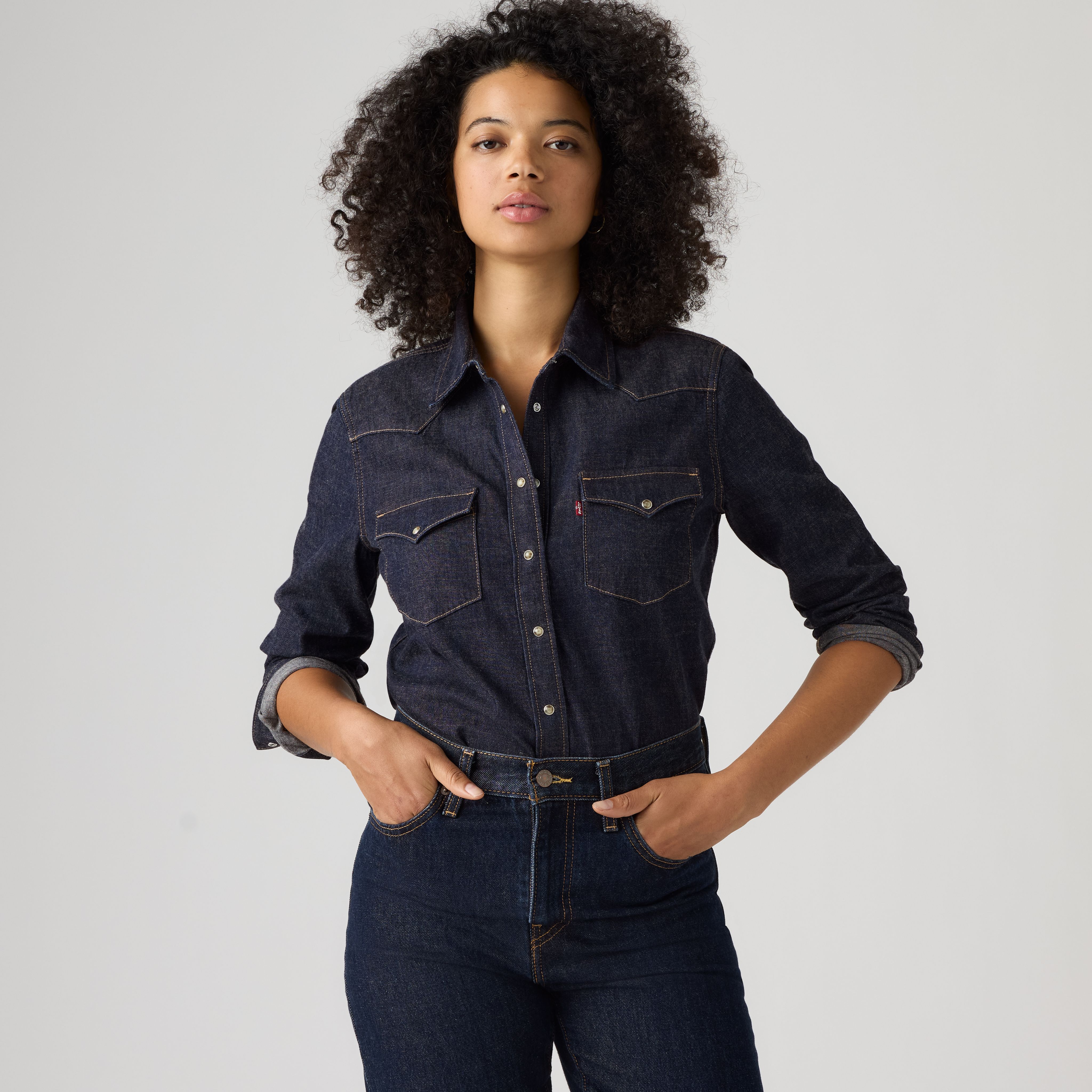 Heritage Western Denim Shirt 1