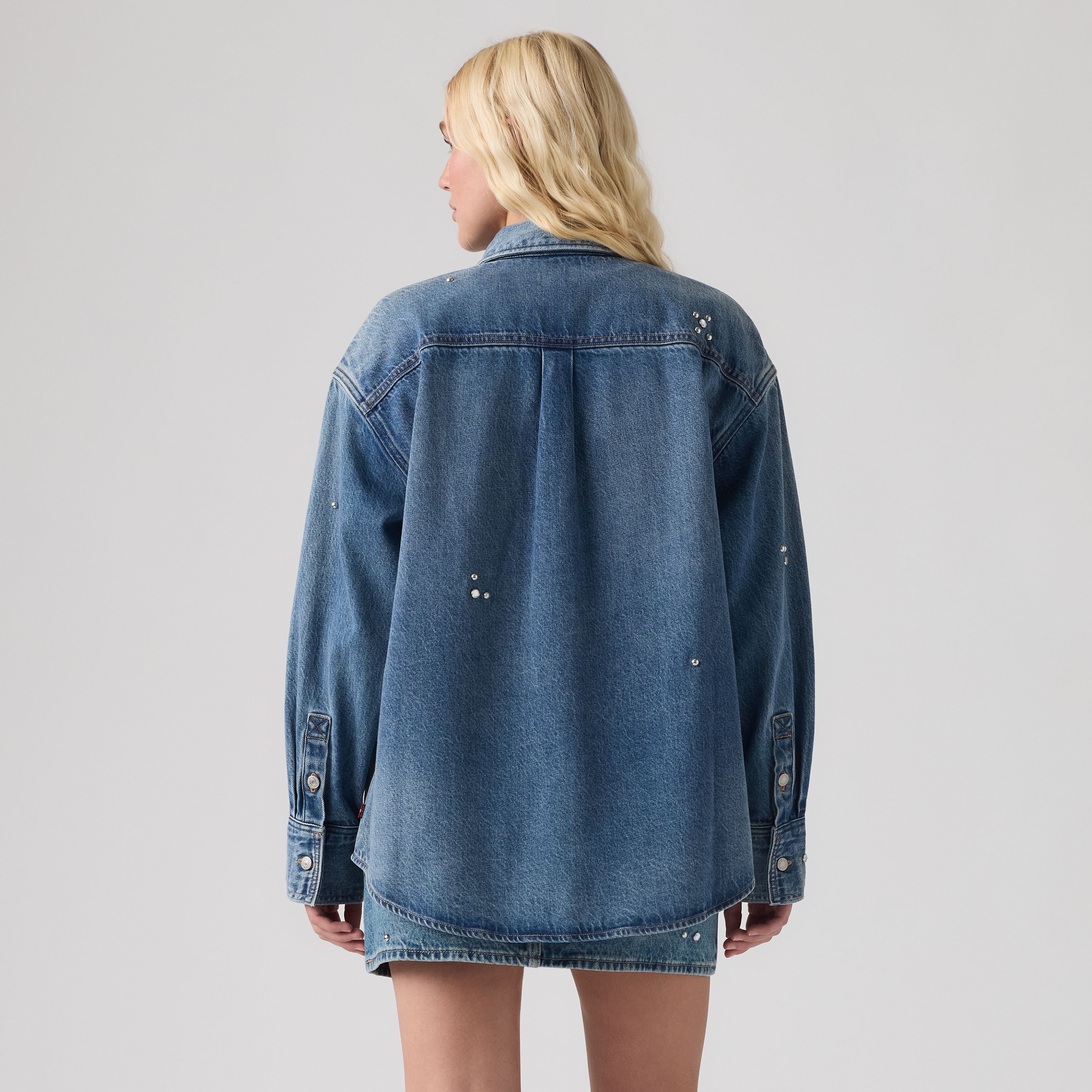 Jordan Lightweight  Denim Shirt 4