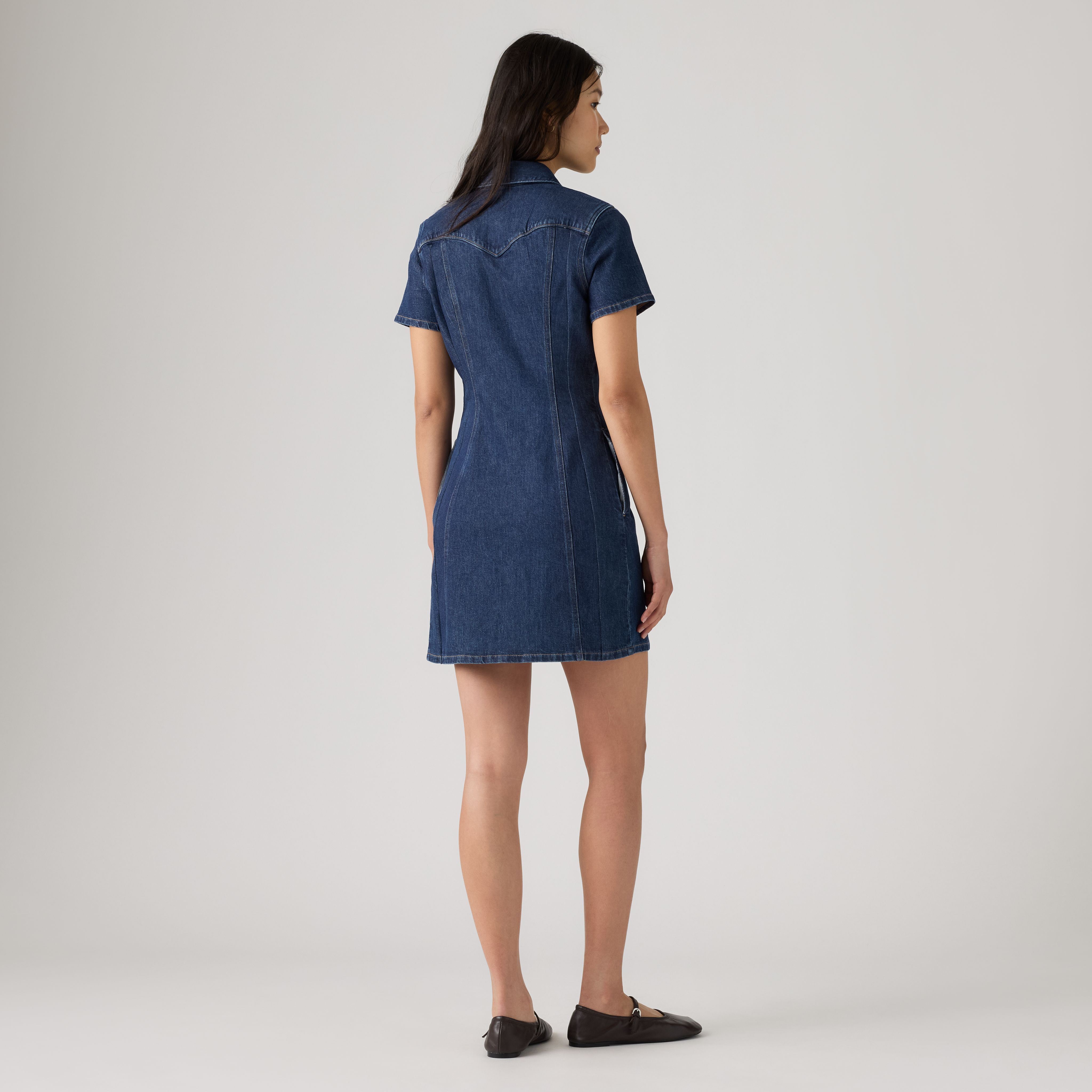 Trace Western Mini Dress 3