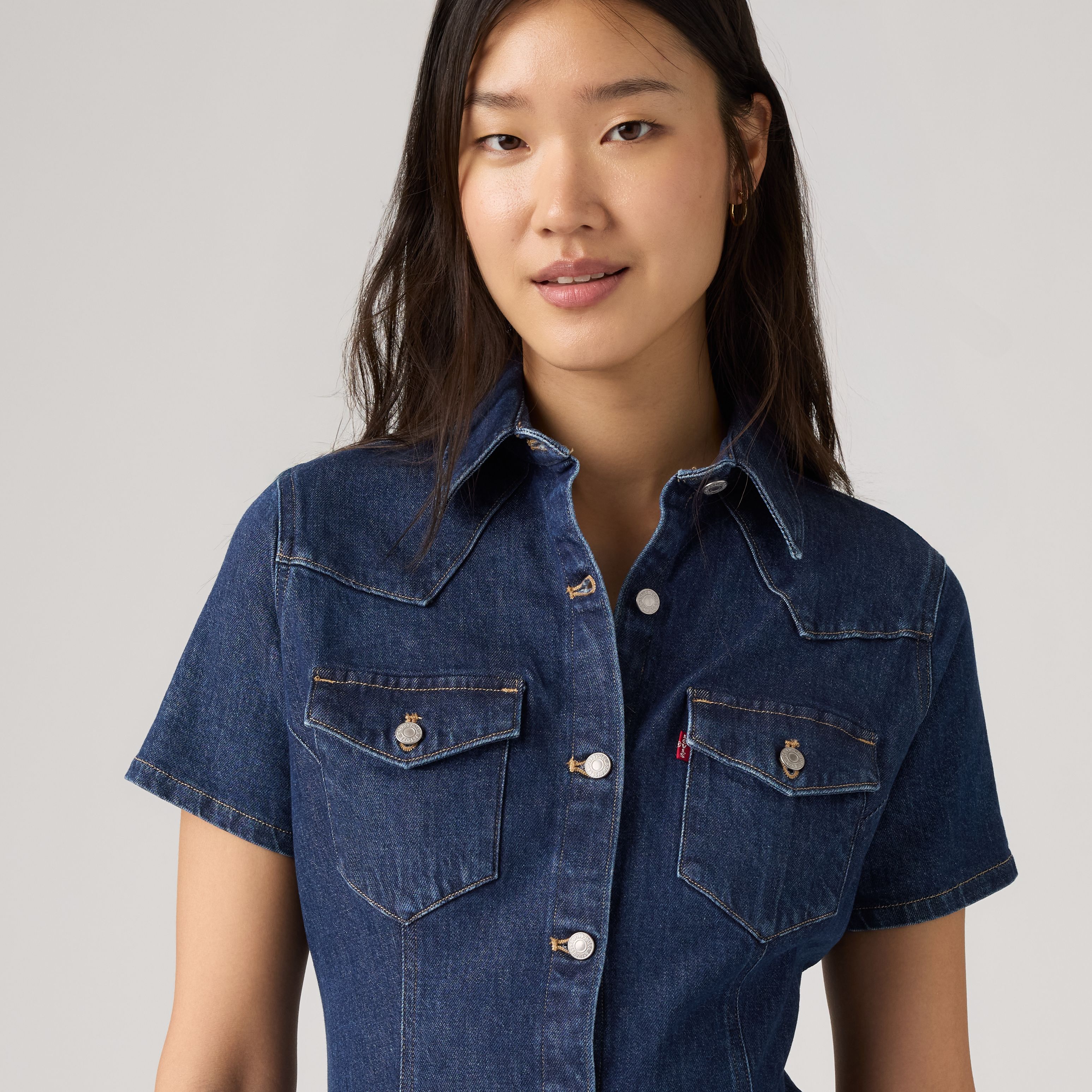 Trace Western Mini Dress 2