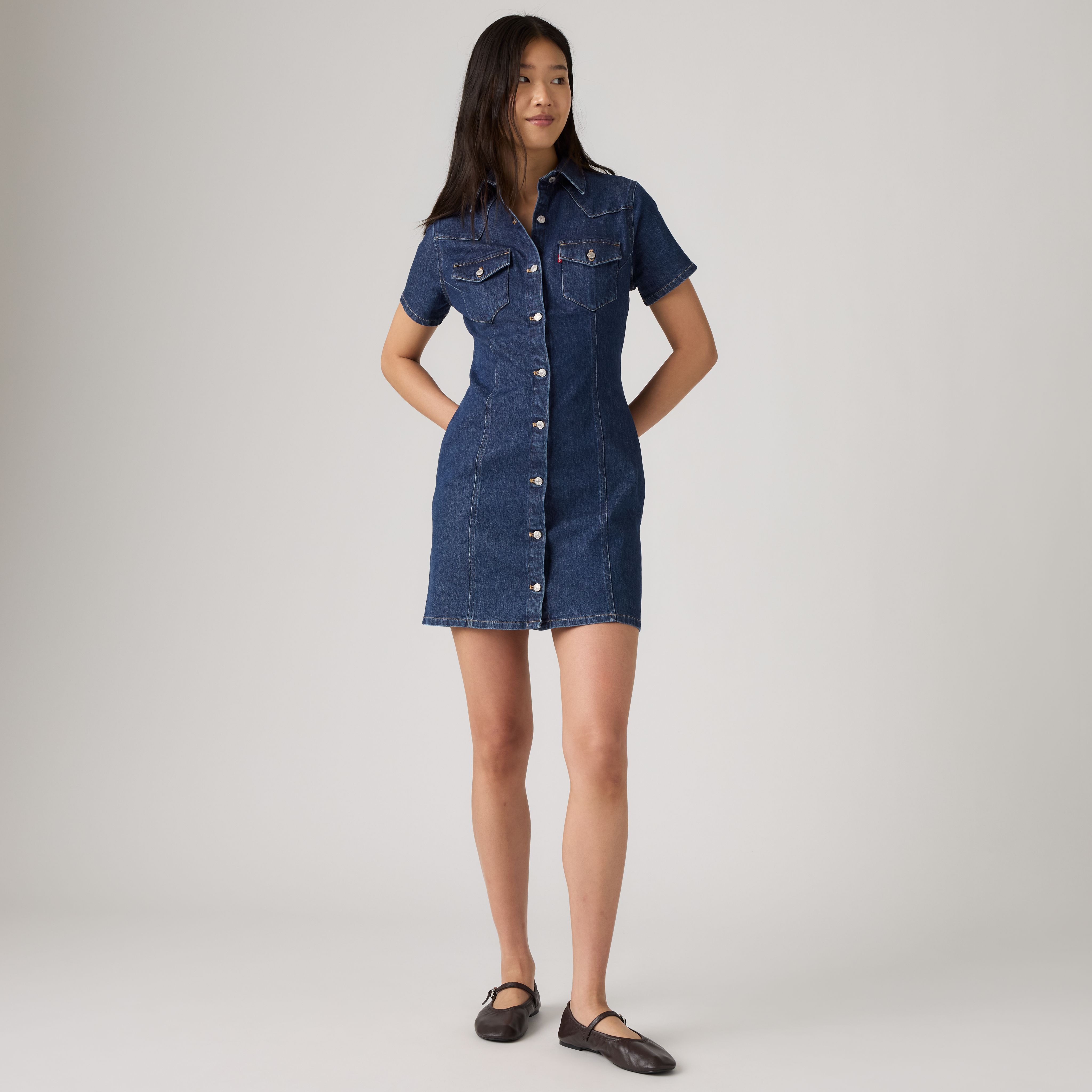 Trace Western Mini Dress 1