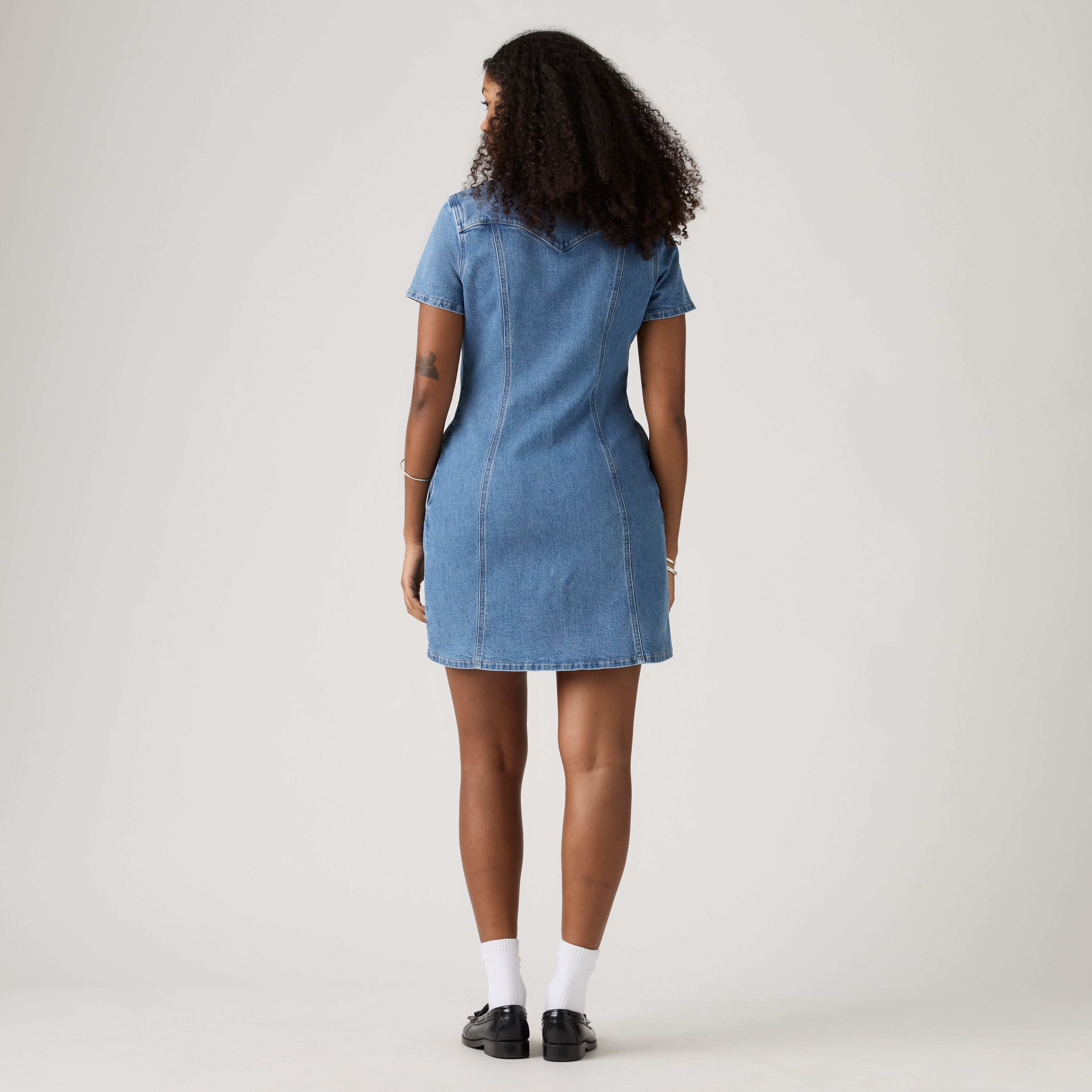 Trace Western Mini Dress 3