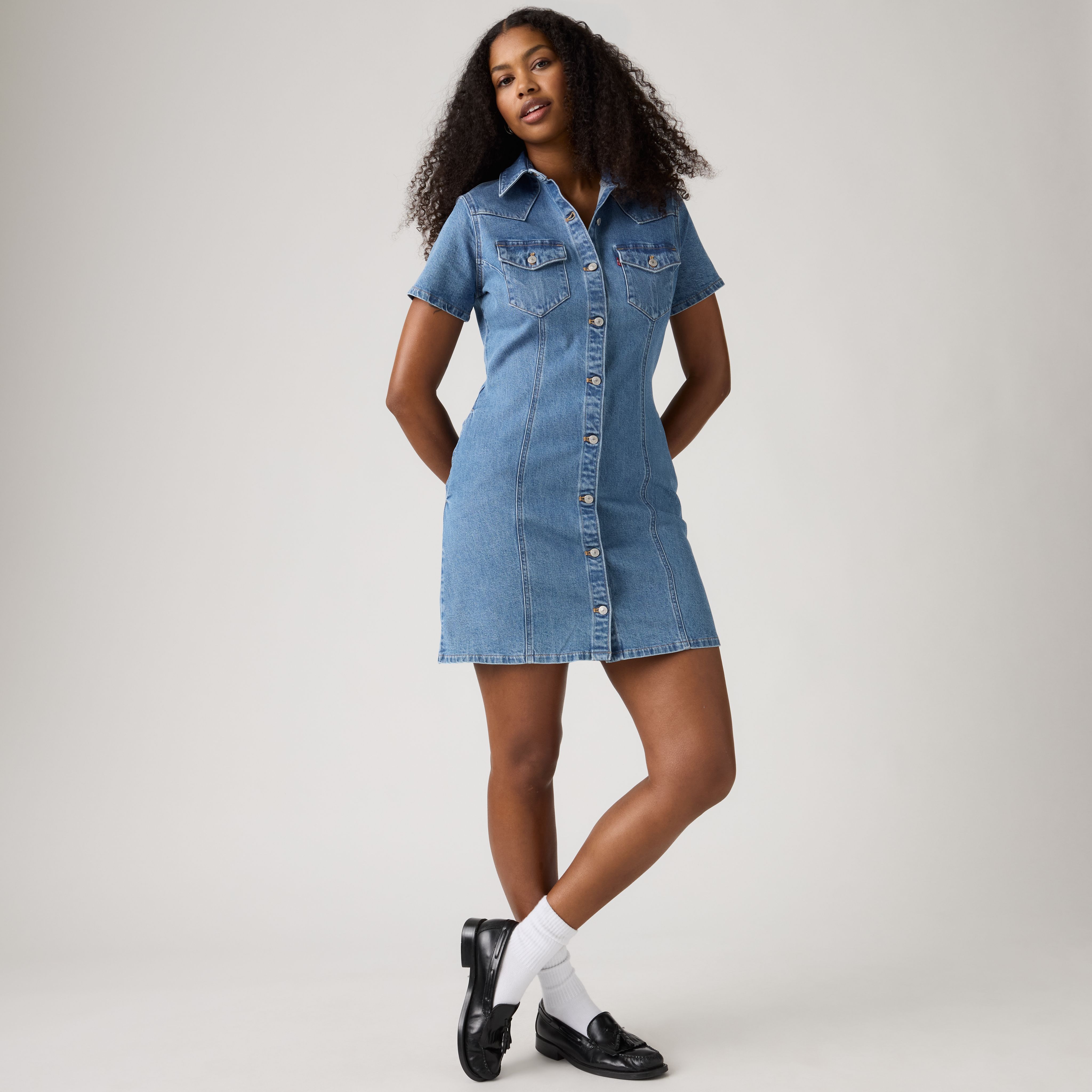 Trace Western Mini Dress 1