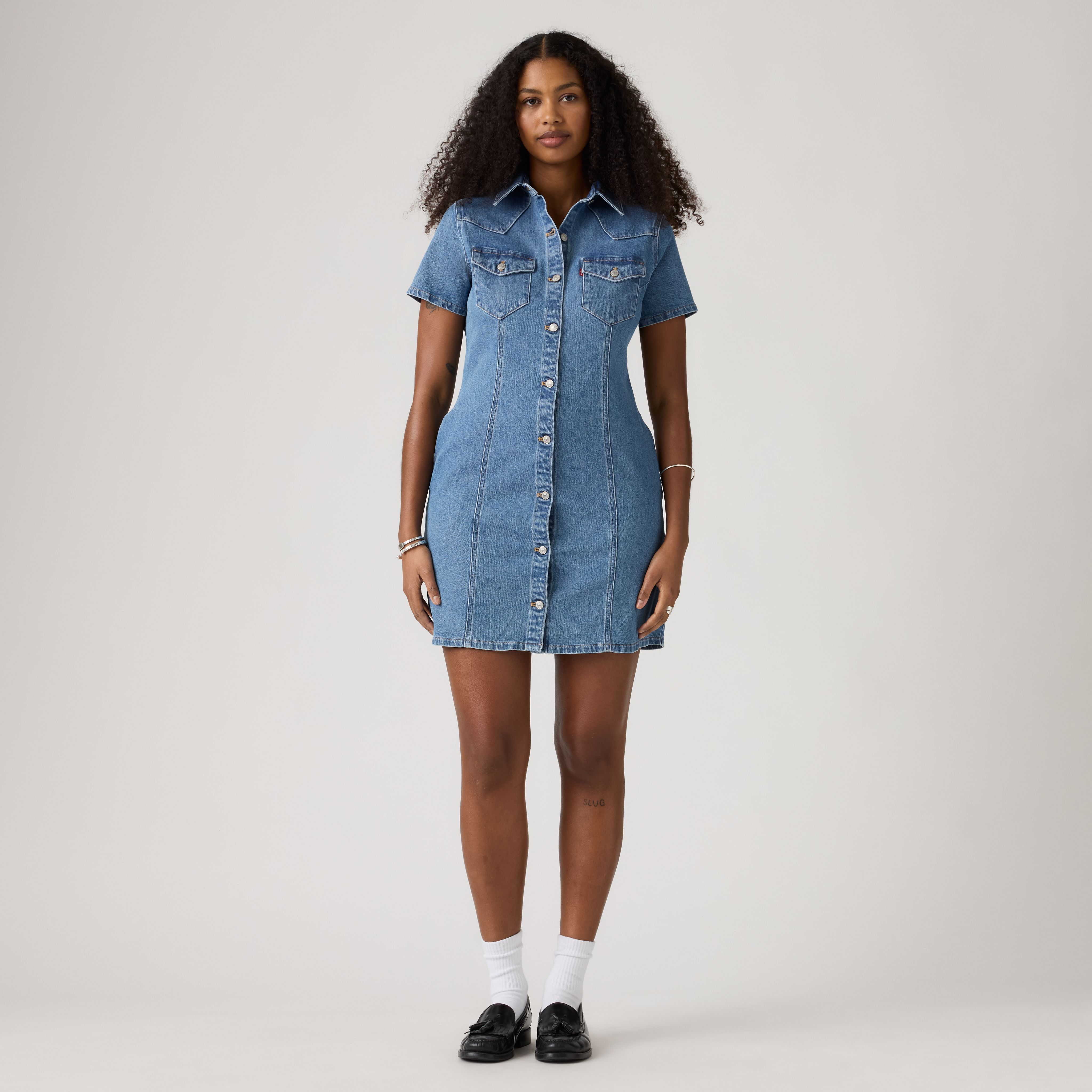 Trace Western Mini Dress 4