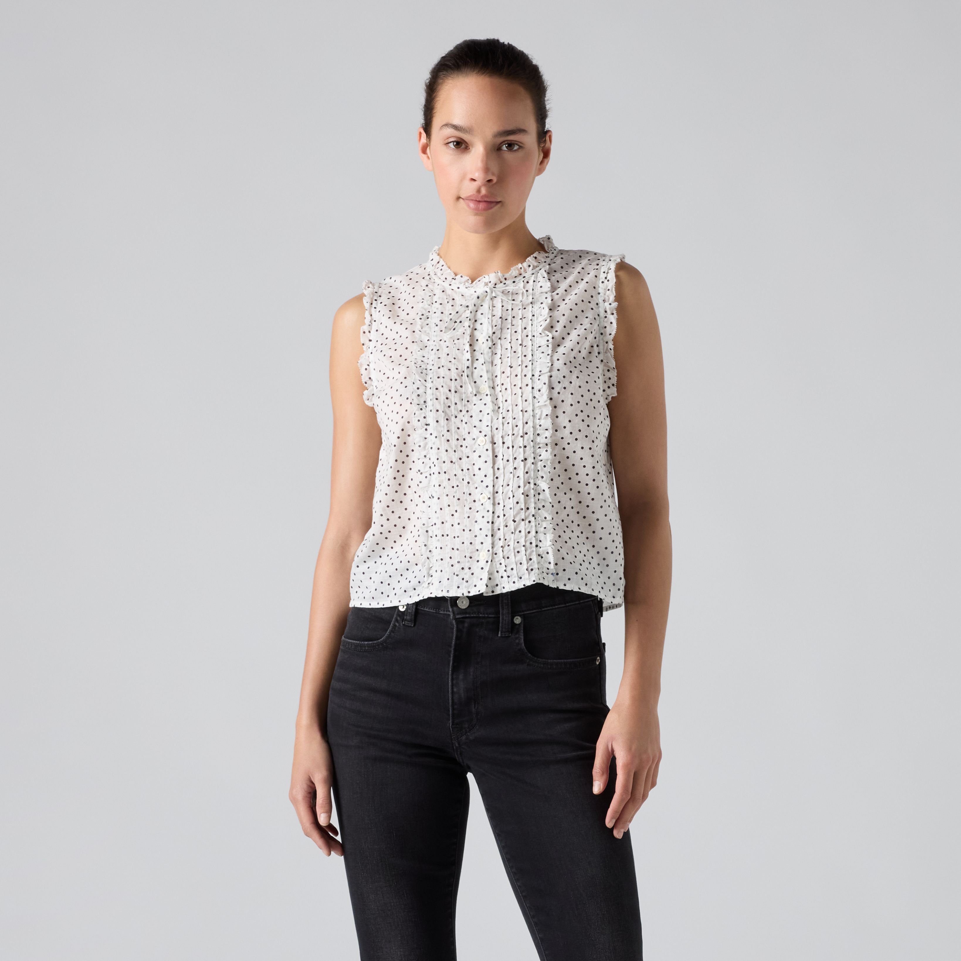 Shelby Sleeveless Slim Blouse 3