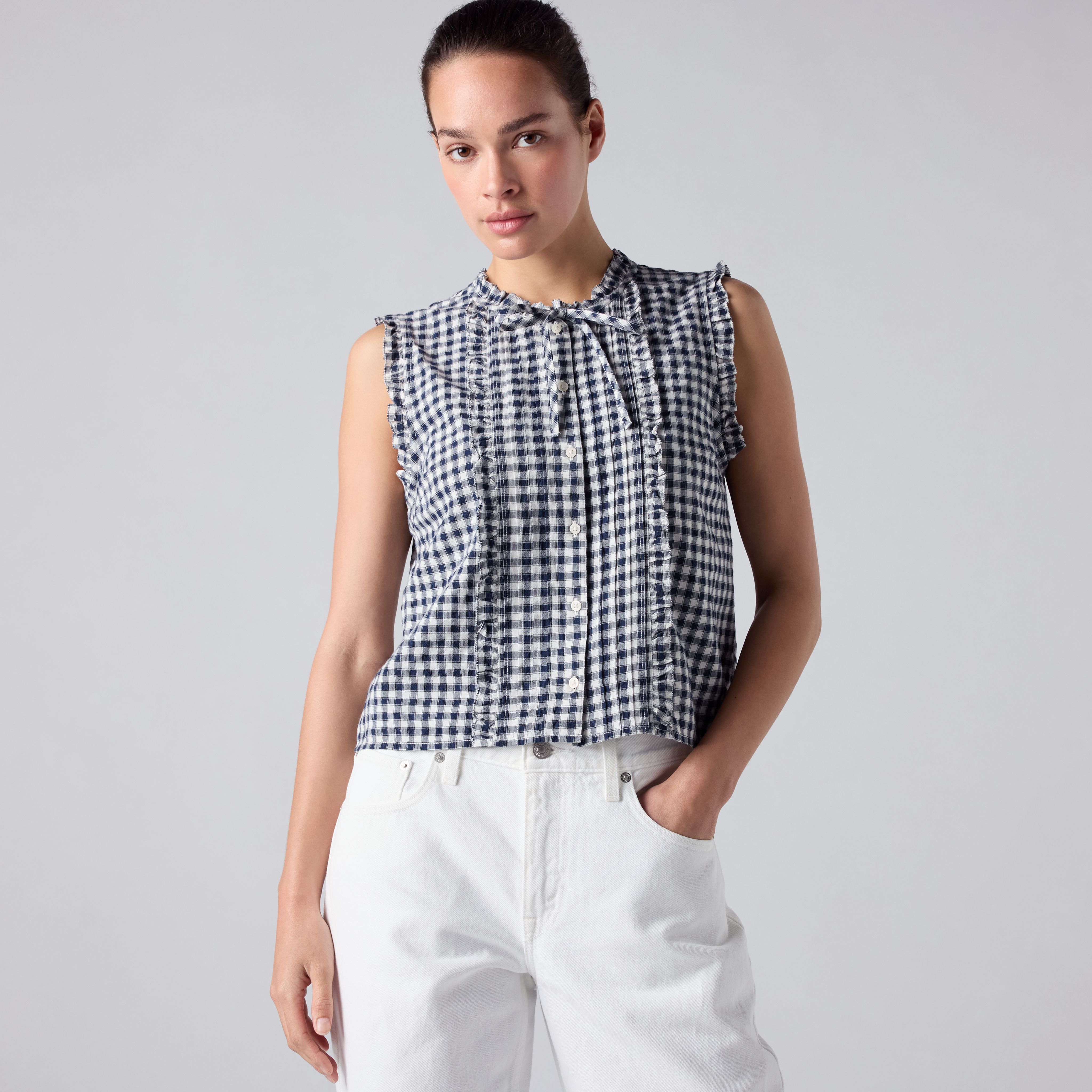 Shelby Sleeveless Slim Blouse 1